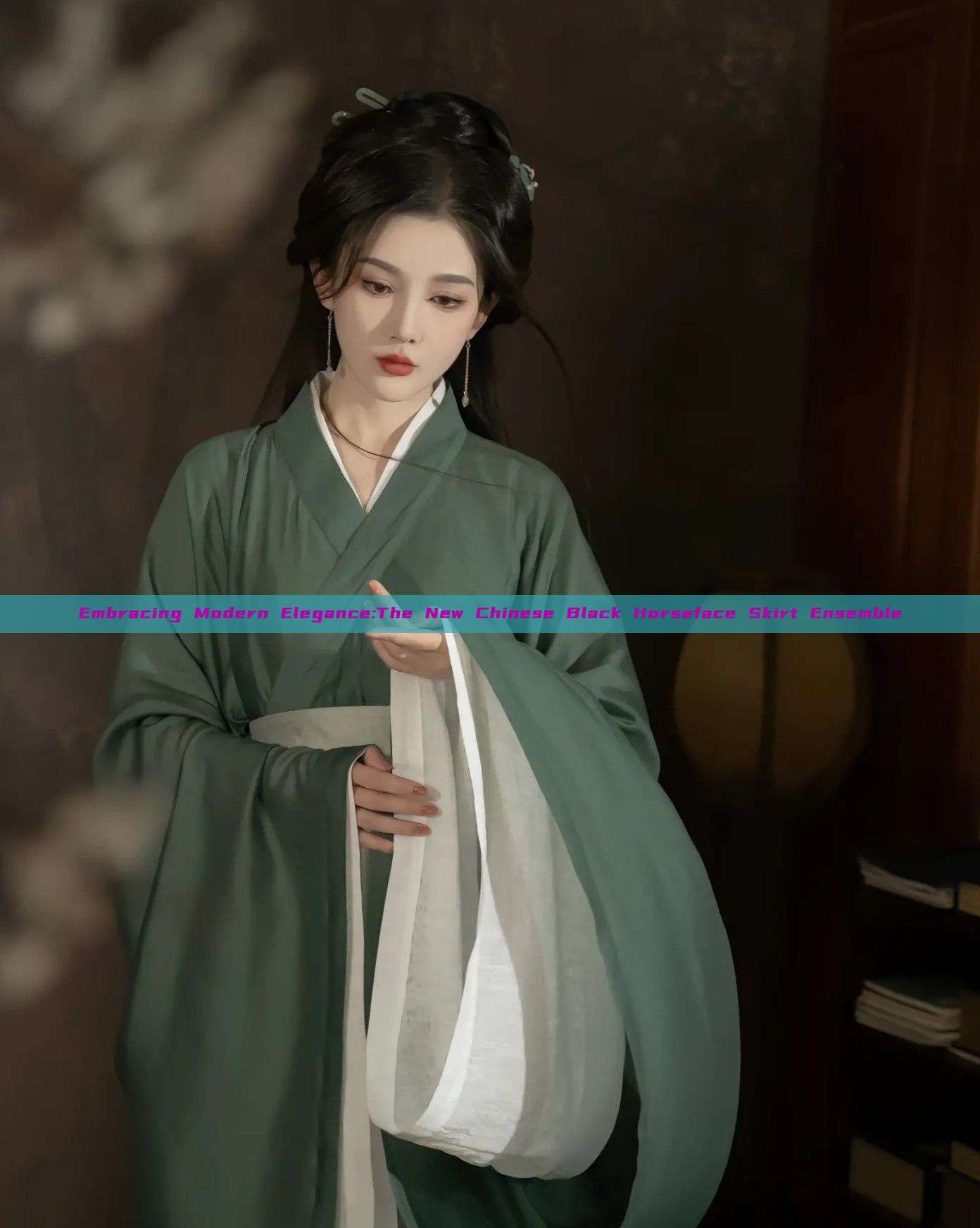 Embracing Modern Elegance:The New Chinese Black Horseface Skirt Ensemble Embracing Modern Elegance:The New Chinese Black Horseface Skirt Ensemble