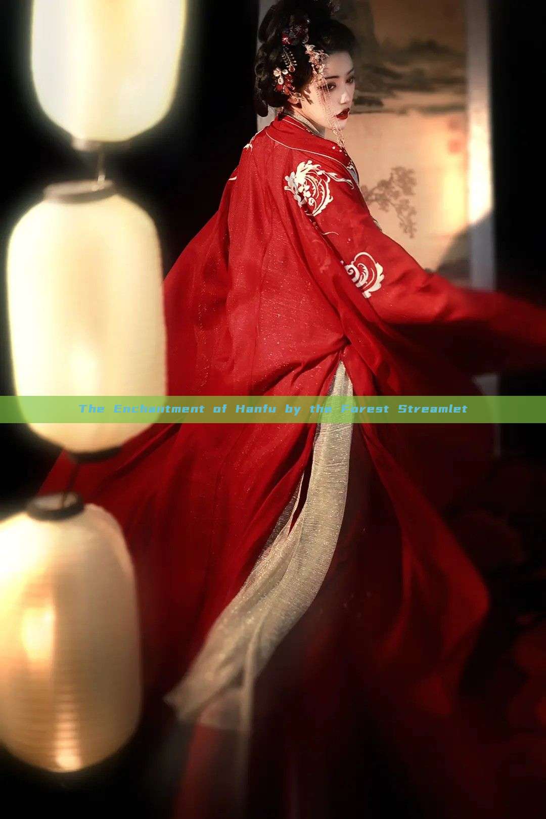 The Enchantment of Hanfu by the Forest Streamlet The Enchantment of Hanfu by the Forest Streamlet