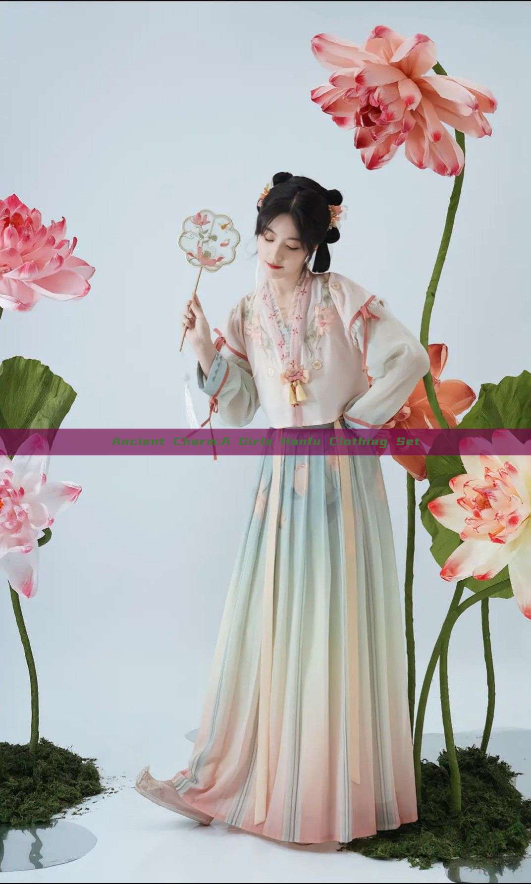 Ancient Charm:A Girls Hanfu Clothing Set Ancient Charm:A Girls Hanfu Clothing Set