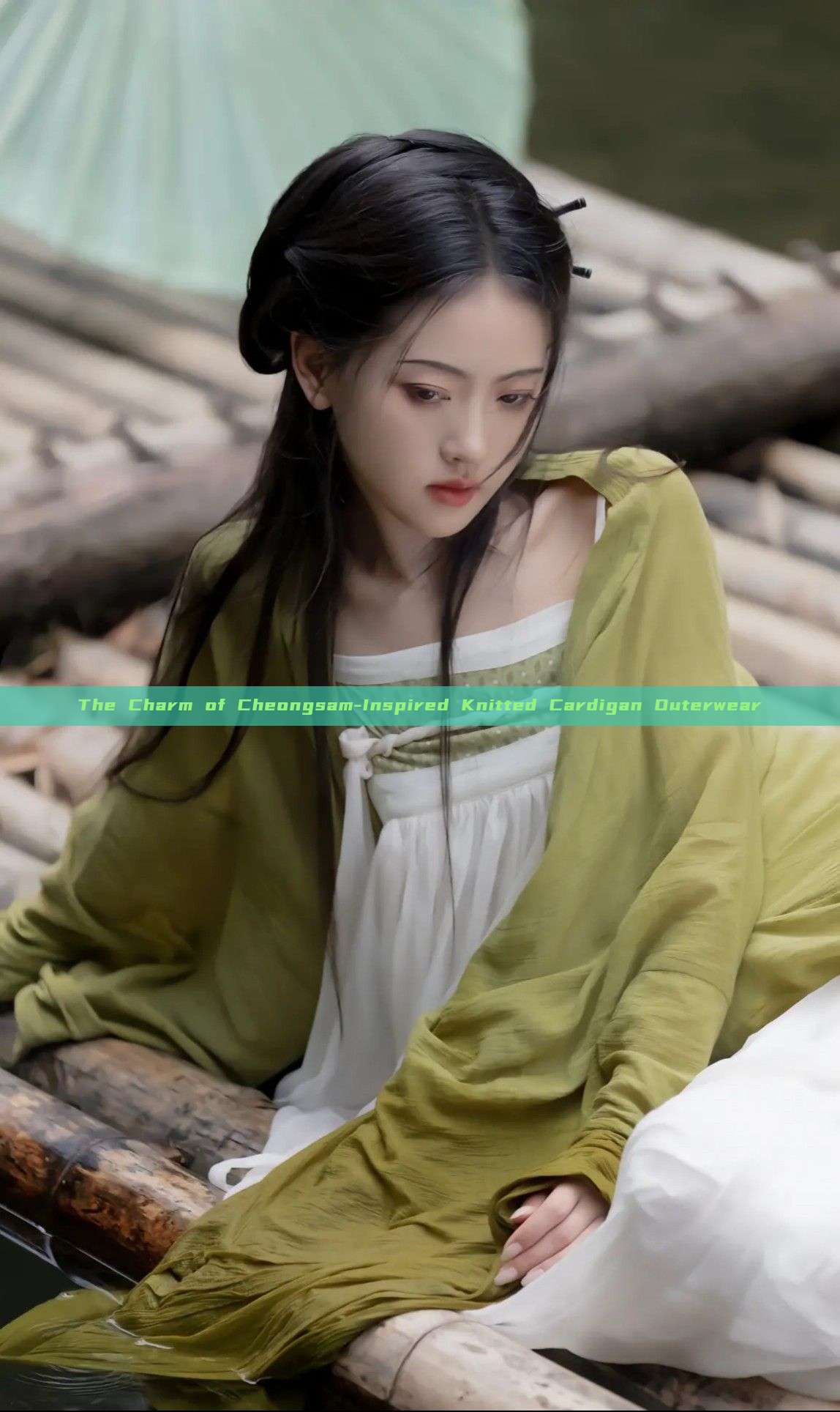 The Charm of Cheongsam-Inspired Knitted Cardigan Outerwear The Charm of Cheongsam-Inspired Knitted Cardigan Outerwear