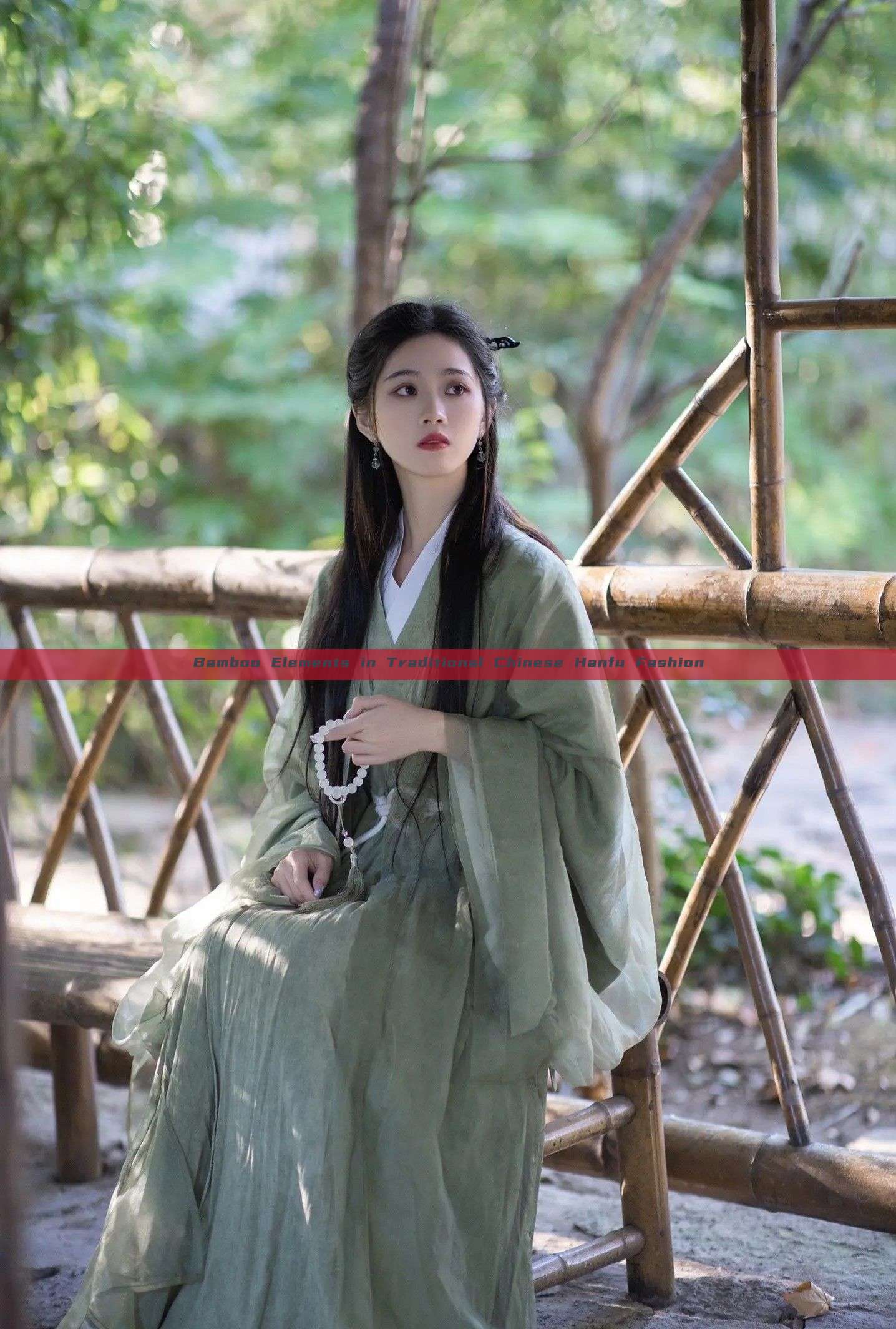 Bamboo Elements in Traditional Chinese Hanfu Fashion Bamboo Elements in Traditional Chinese Hanfu Fashion