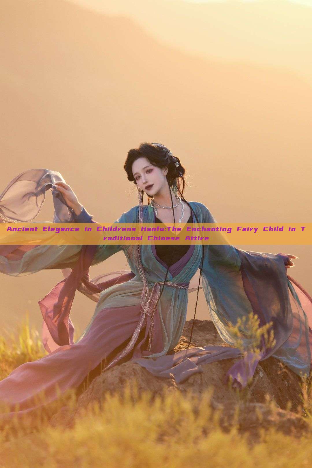 Ancient Elegance in Childrens Hanfu:The Enchanting Fairy Child in Traditional Chinese Attire Ancient Elegance in Childrens Hanfu:The Enchanting Fairy Child in Traditional Chinese Attire