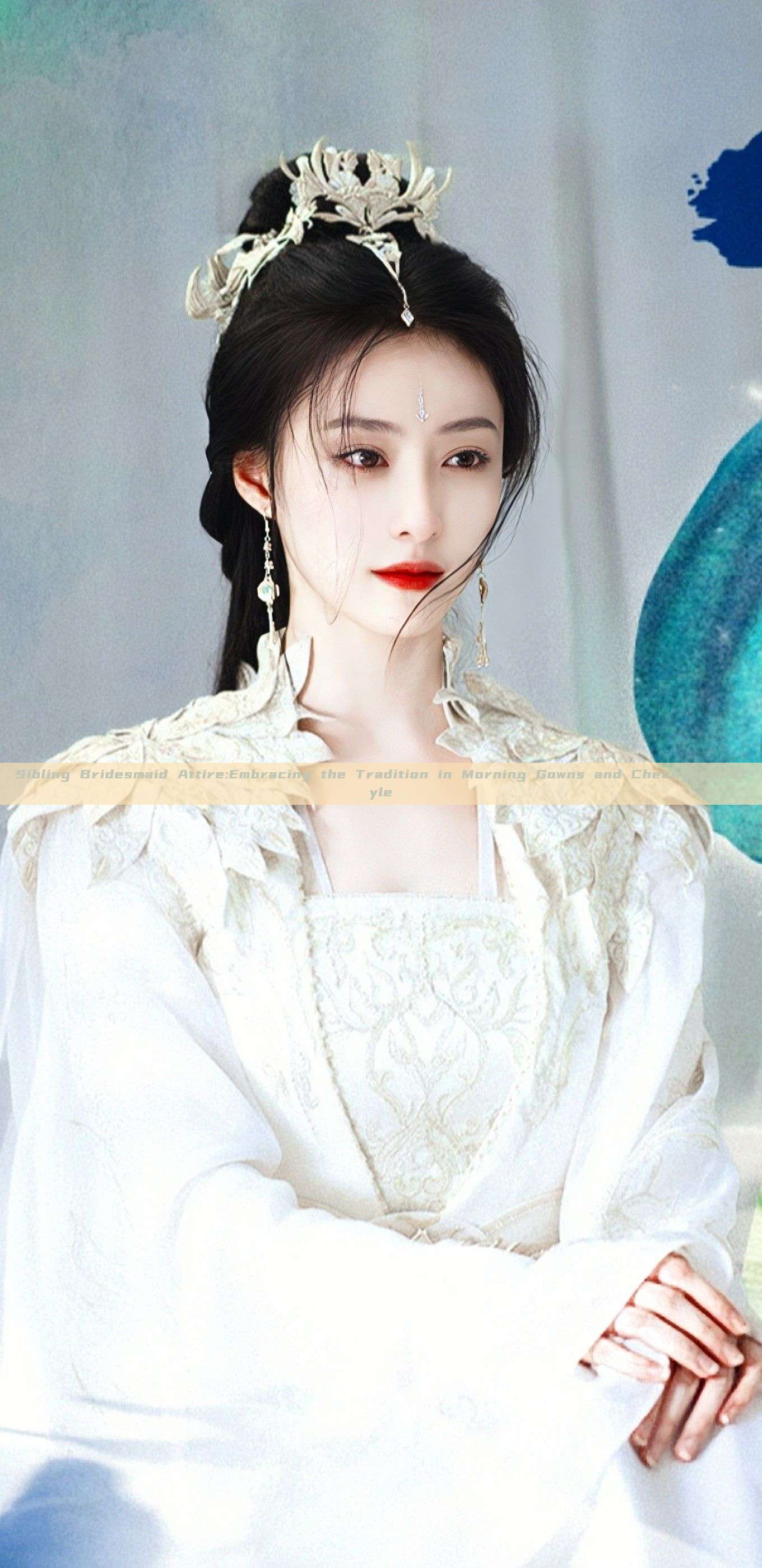 Sibling Bridesmaid Attire:Embracing the Tradition in Morning Gowns and Cheongsam Style Sibling Bridesmaid Attire:Embracing the Tradition in Morning Gowns and Cheongsam Style