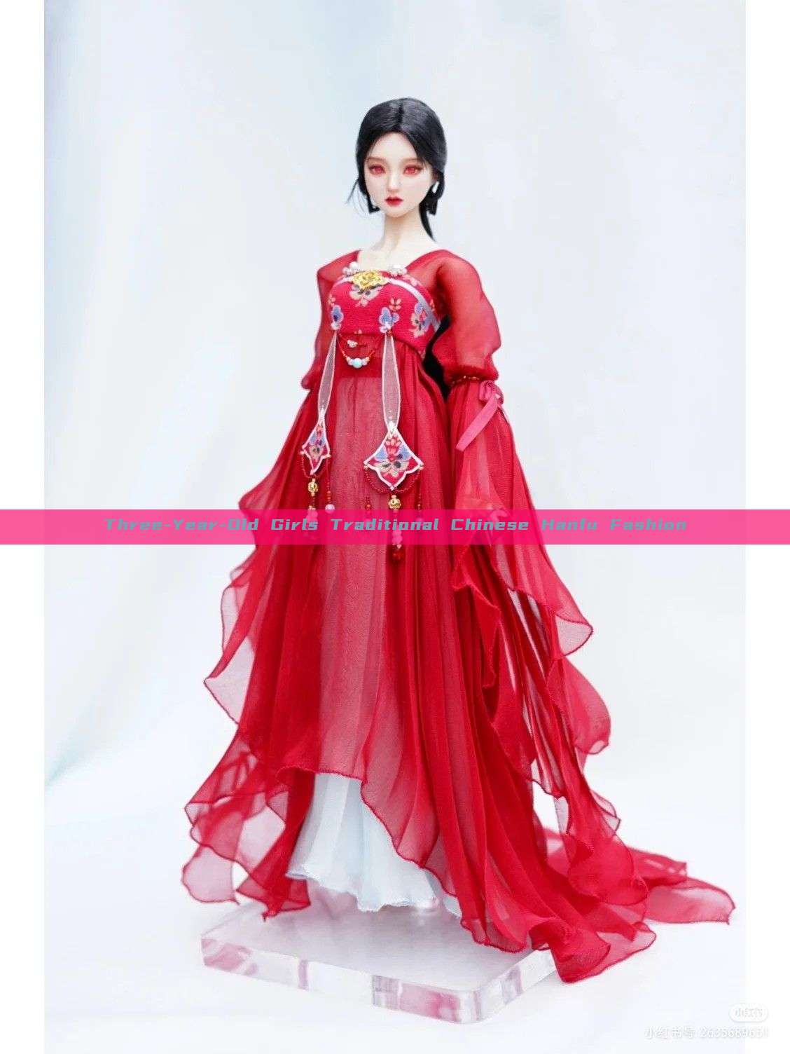 Three-Year-Old Girls Traditional Chinese Hanfu Fashion Three-Year-Old Girls Traditional Chinese Hanfu Fashion