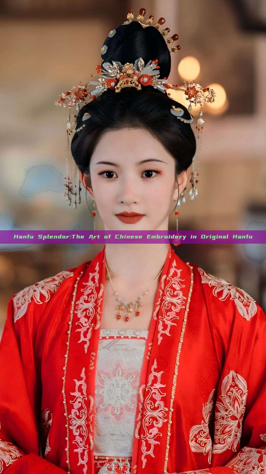 Hanfu Splendor:The Art of Chinese Embroidery in Original Hanfu Hanfu Splendor:The Art of Chinese Embroidery in Original Hanfu