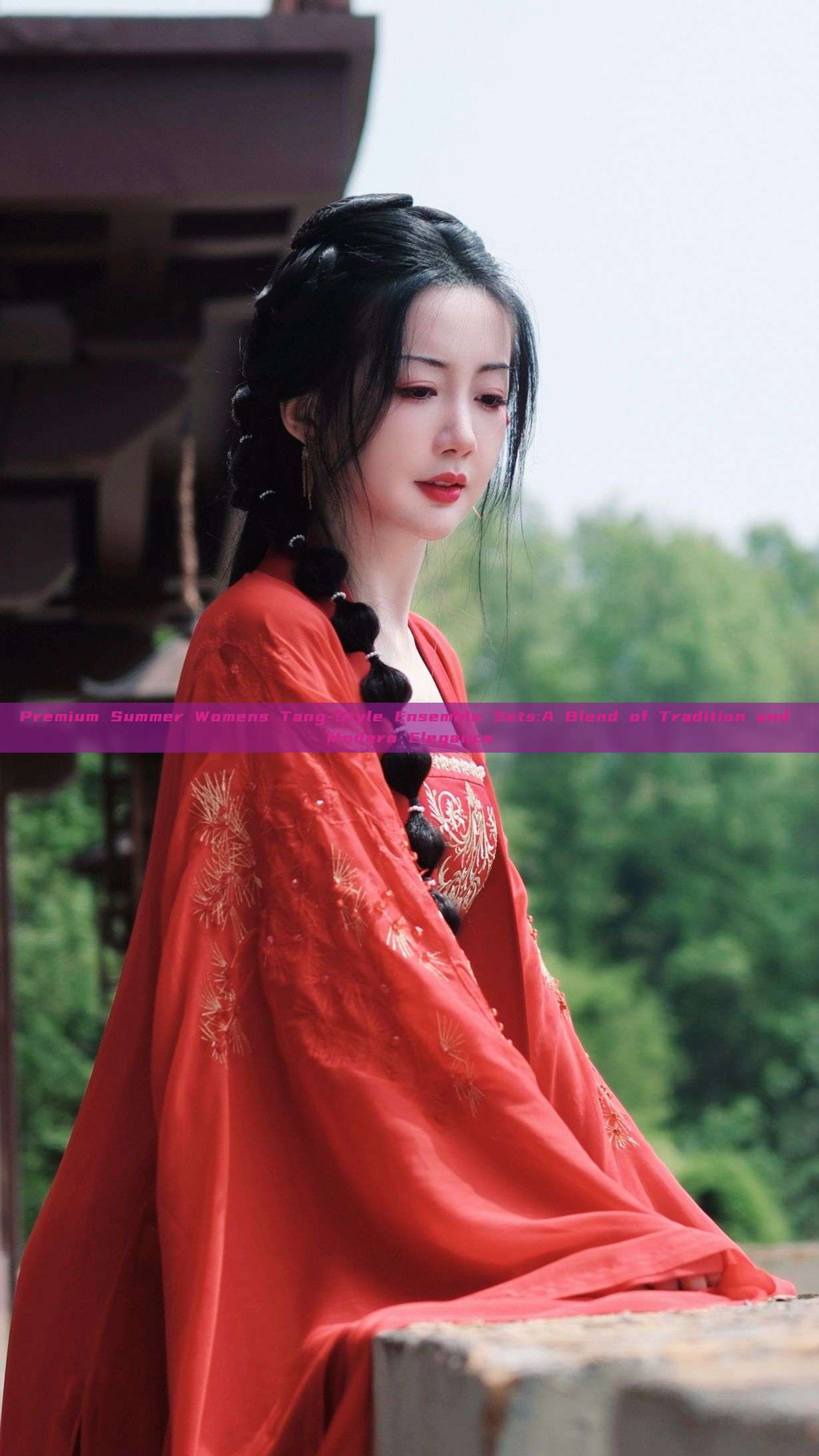 Premium Summer Womens Tang-Style Ensemble Sets:A Blend of Tradition and Modern Elegance Premium Summer Womens Tang-Style Ensemble Sets:A Blend of Tradition and Modern Elegance