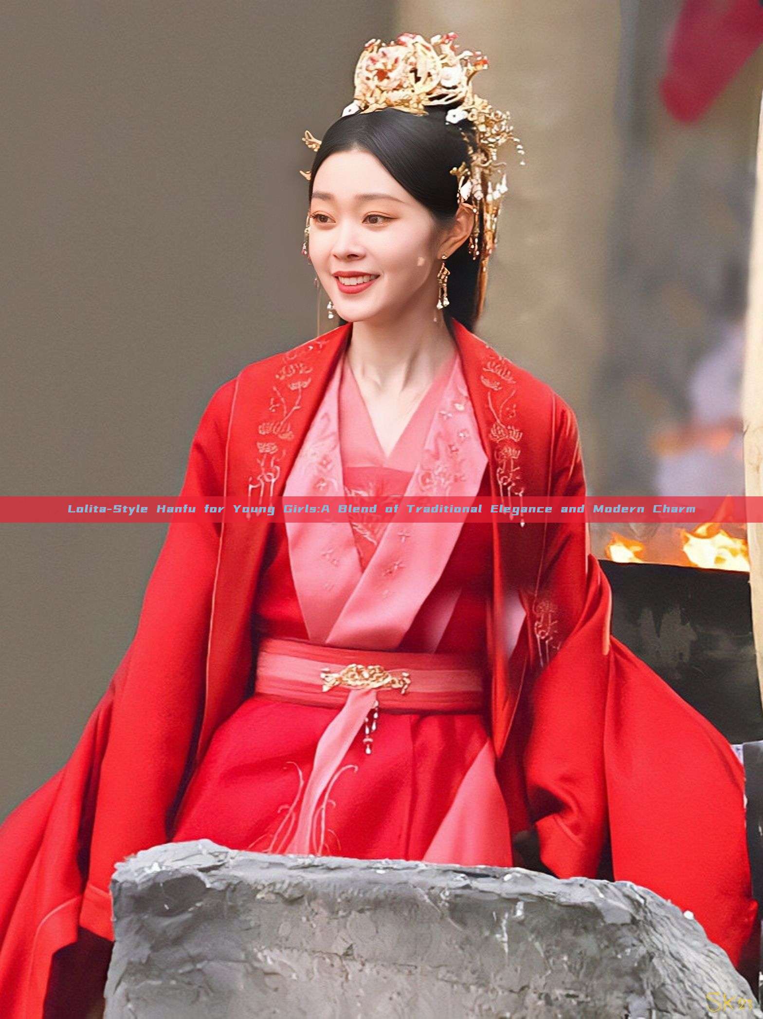 Lolita-Style Hanfu for Young Girls:A Blend of Traditional Elegance and Modern Charm Lolita-Style Hanfu for Young Girls:A Blend of Traditional Elegance and Modern Charm