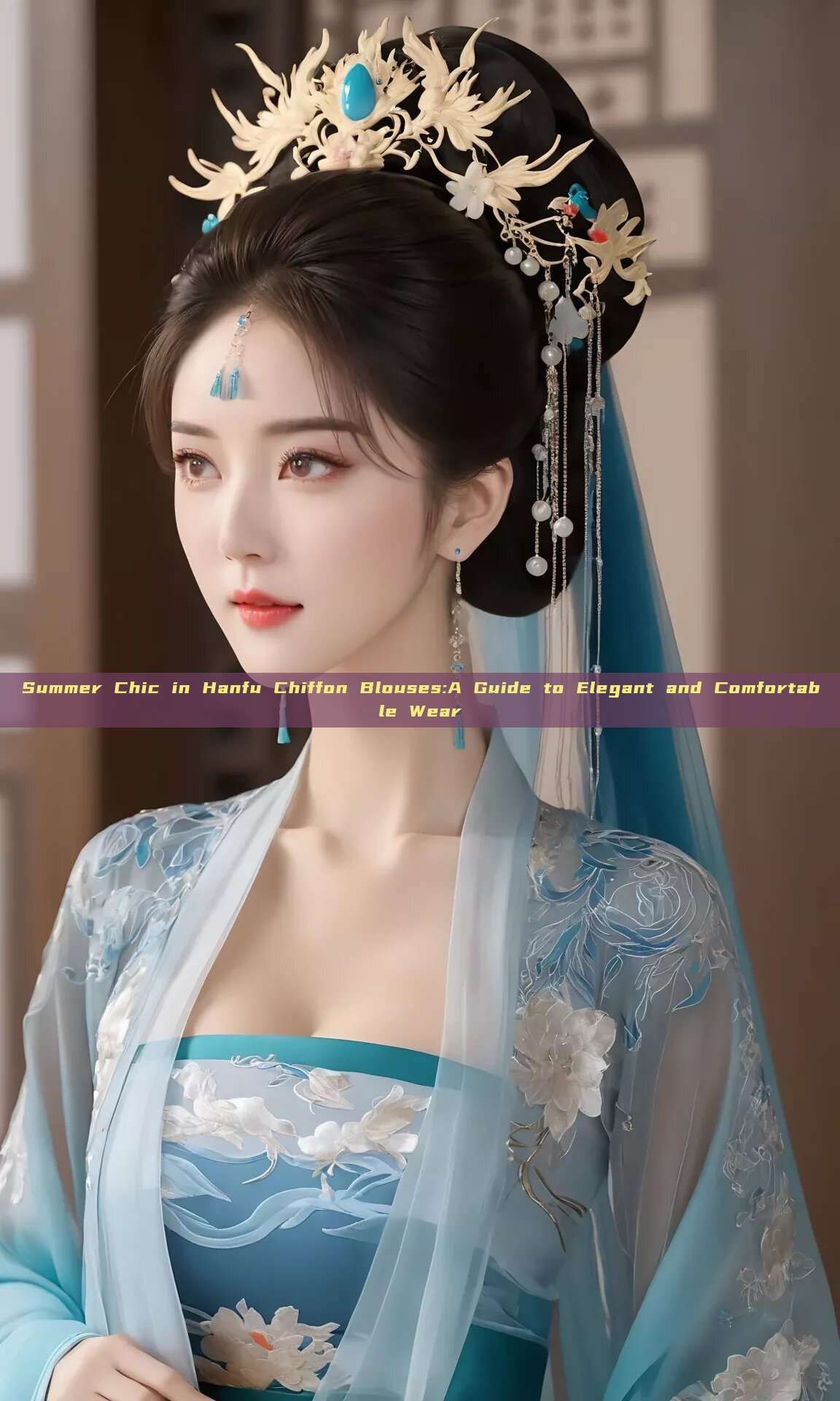 Summer Chic in Hanfu Chiffon Blouses:A Guide to Elegant and Comfortable Wear Summer Chic in Hanfu Chiffon Blouses:A Guide to Elegant and Comfortable Wear