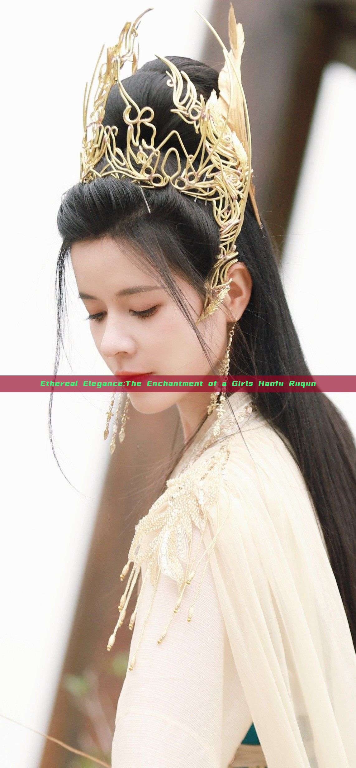 Ethereal Elegance:The Enchantment of a Girls Hanfu Ruqun Ethereal Elegance:The Enchantment of a Girls Hanfu Ruqun