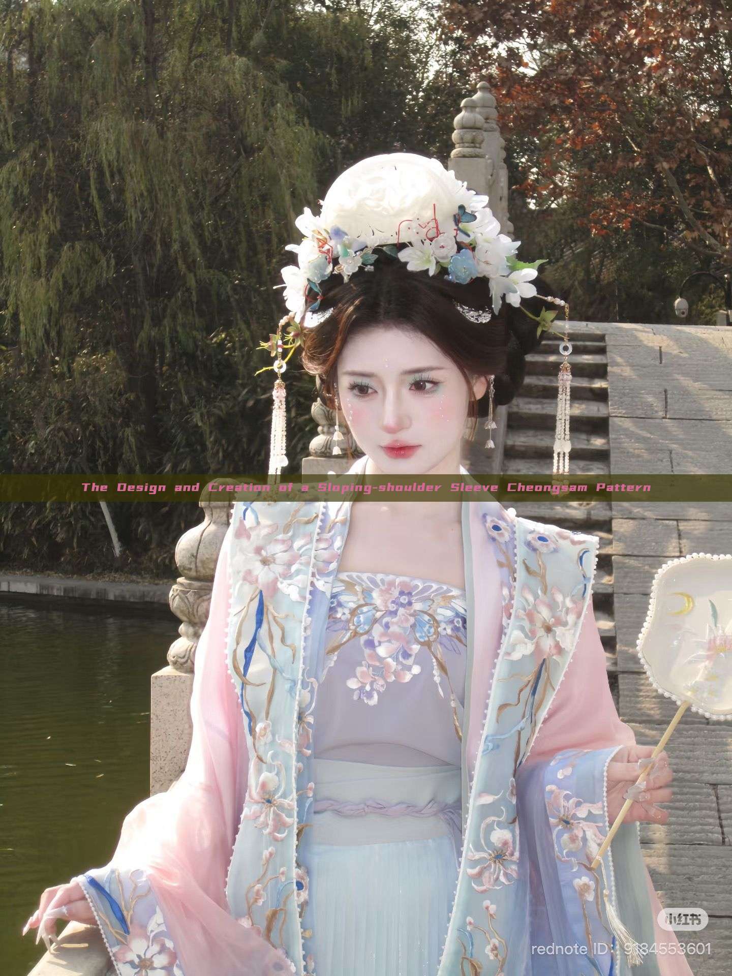 The Design and Creation of a Sloping-shoulder Sleeve Cheongsam Pattern The Design and Creation of a Sloping-shoulder Sleeve Cheongsam Pattern