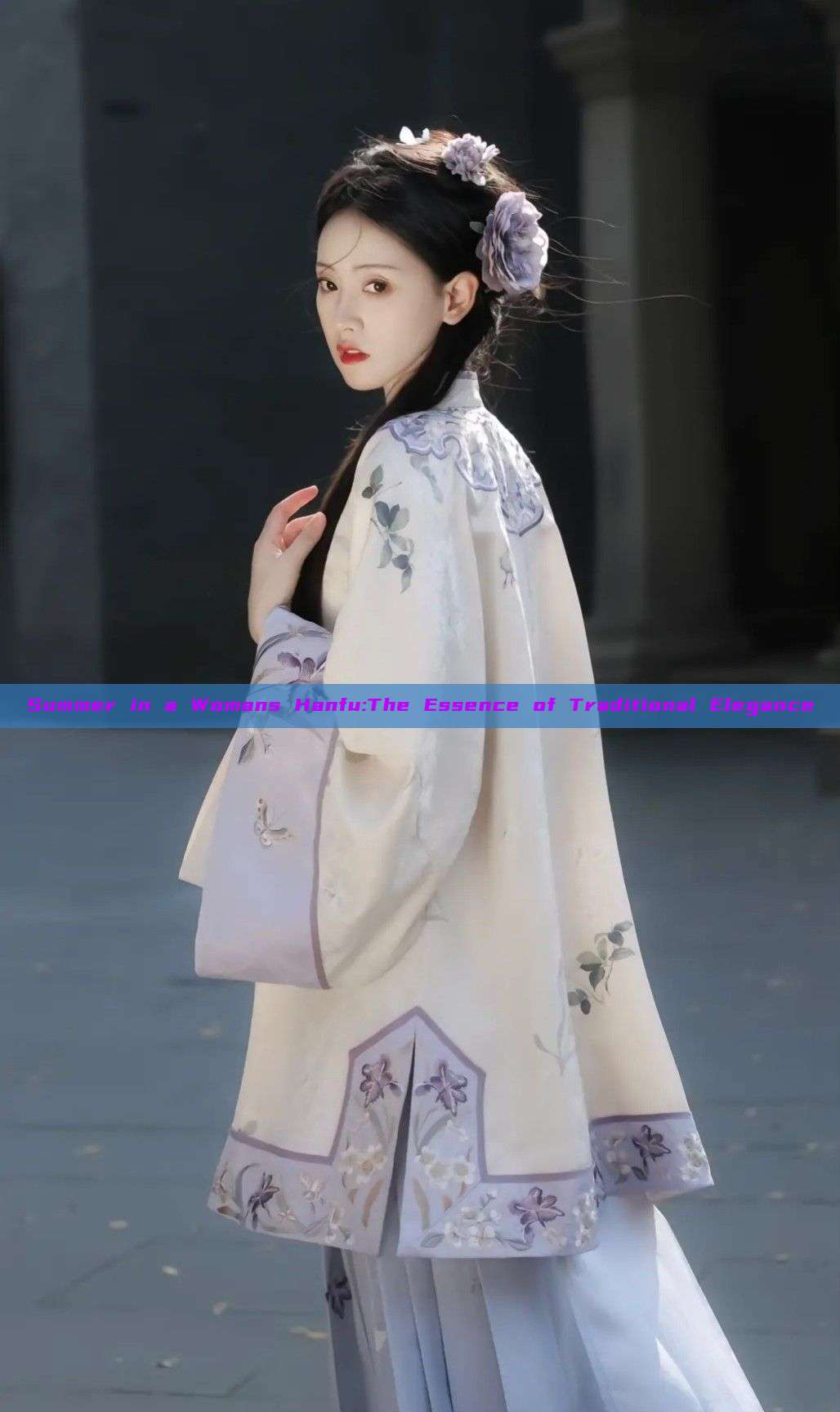 Summer in a Womans Hanfu:The Essence of Traditional Elegance Summer in a Womans Hanfu:The Essence of Traditional Elegance