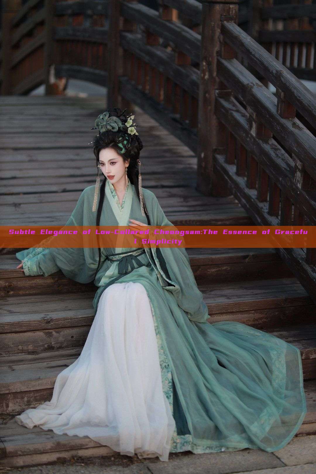Subtle Elegance of Low-Collared Cheongsam:The Essence of Graceful Simplicity Subtle Elegance of Low-Collared Cheongsam:The Essence of Graceful Simplicity