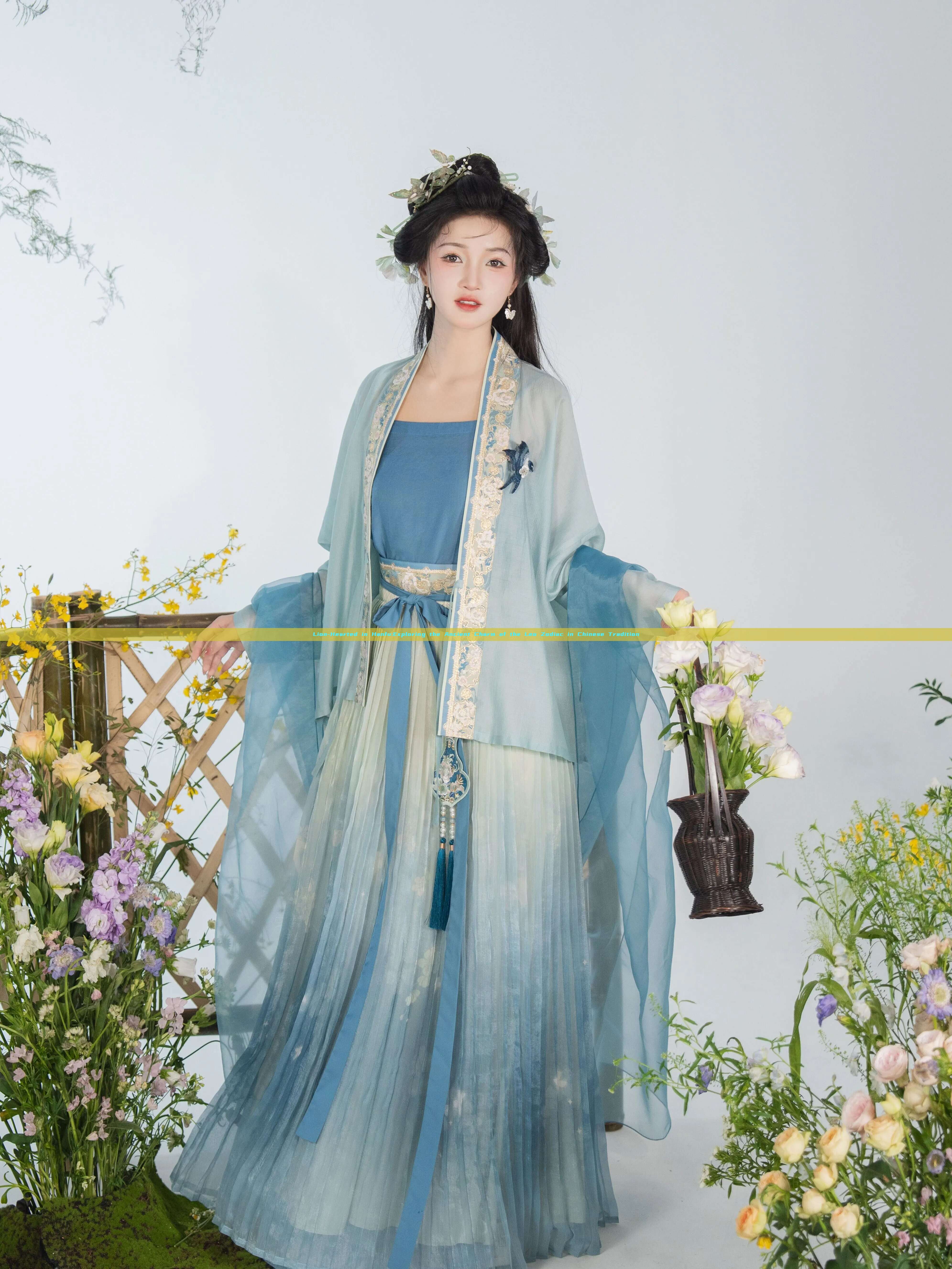 Lion-Hearted in Hanfu:Exploring the Ancient Charm of the Leo Zodiac in Chinese Tradition
