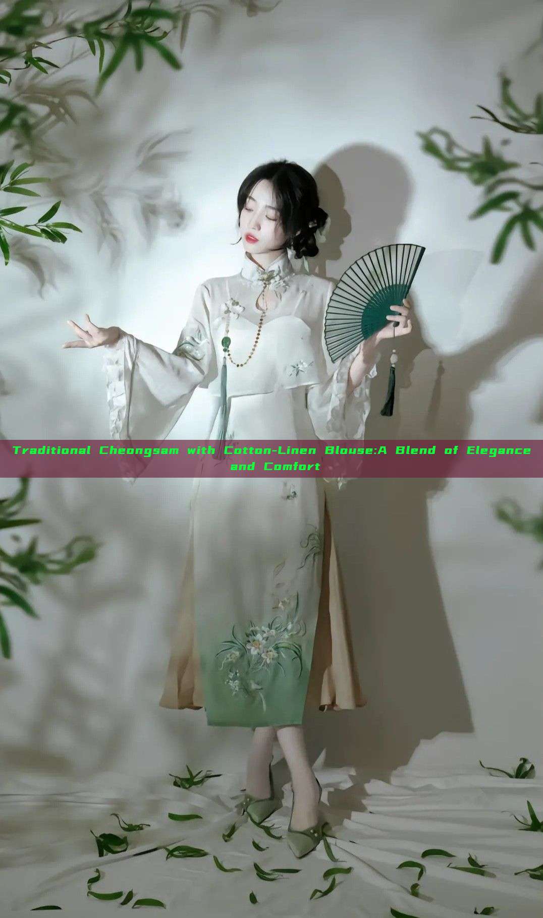 Traditional Cheongsam with Cotton-Linen Blouse:A Blend of Elegance and Comfort