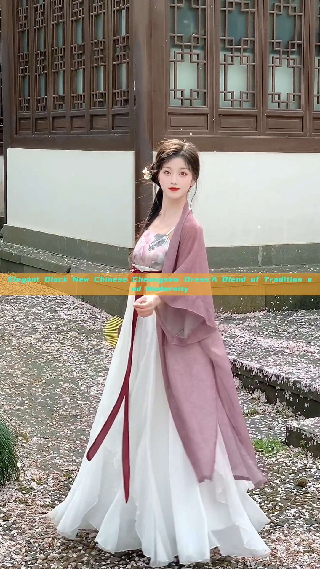 Elegant Black New Chinese Cheongsam Dress:A Blend of Tradition and Modernity Elegant Black New Chinese Cheongsam Dress:A Blend of Tradition and Modernity