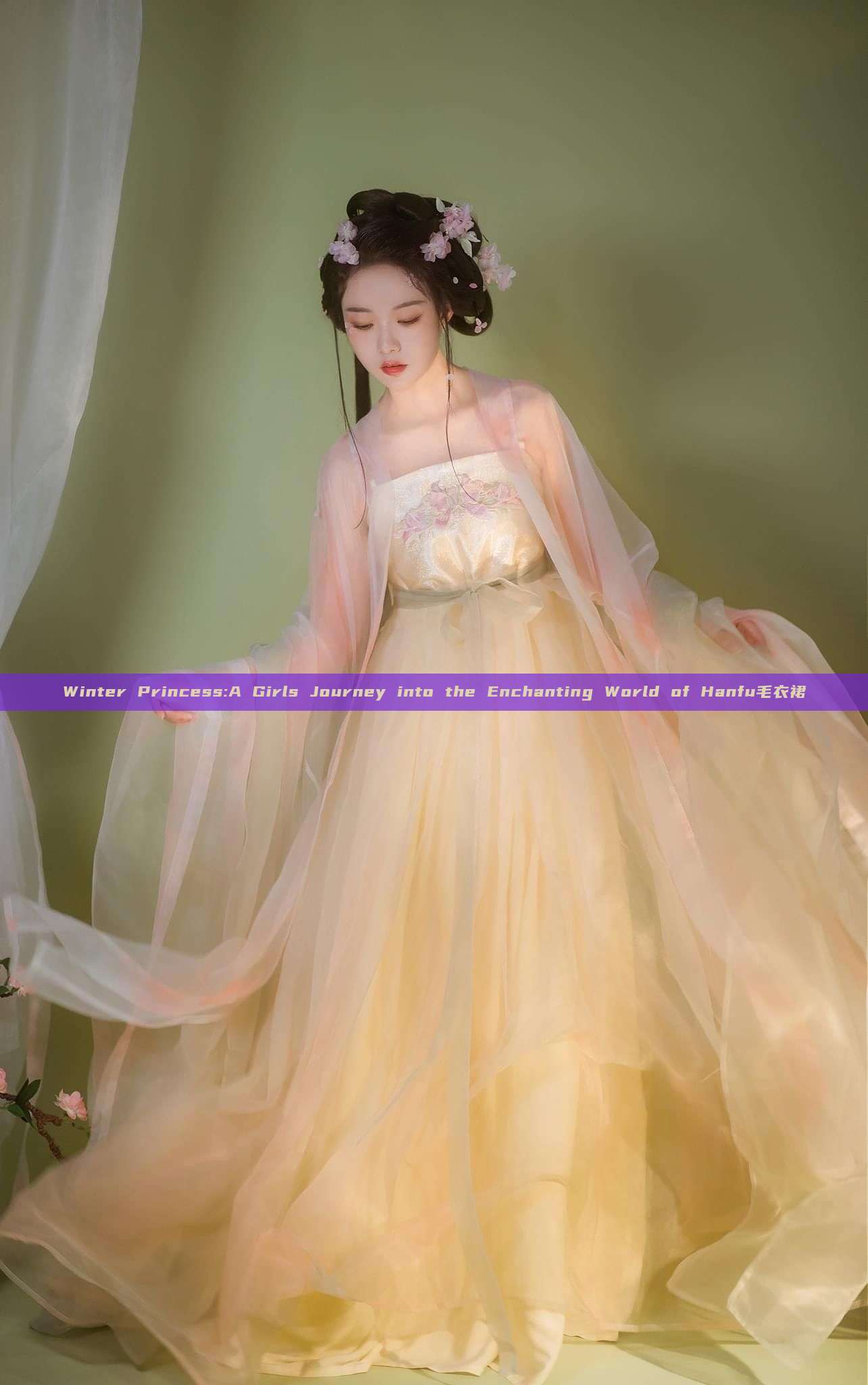 Winter Princess:A Girls Journey into the Enchanting World of Hanfu毛衣裙 Winter Princess:A Girls Journey into the Enchanting World of Hanfu毛衣裙