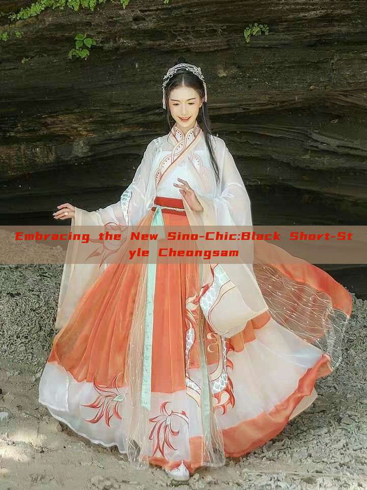 Embracing the New Sino-Chic:Black Short-Style Cheongsam Embracing the New Sino-Chic:Black Short-Style Cheongsam