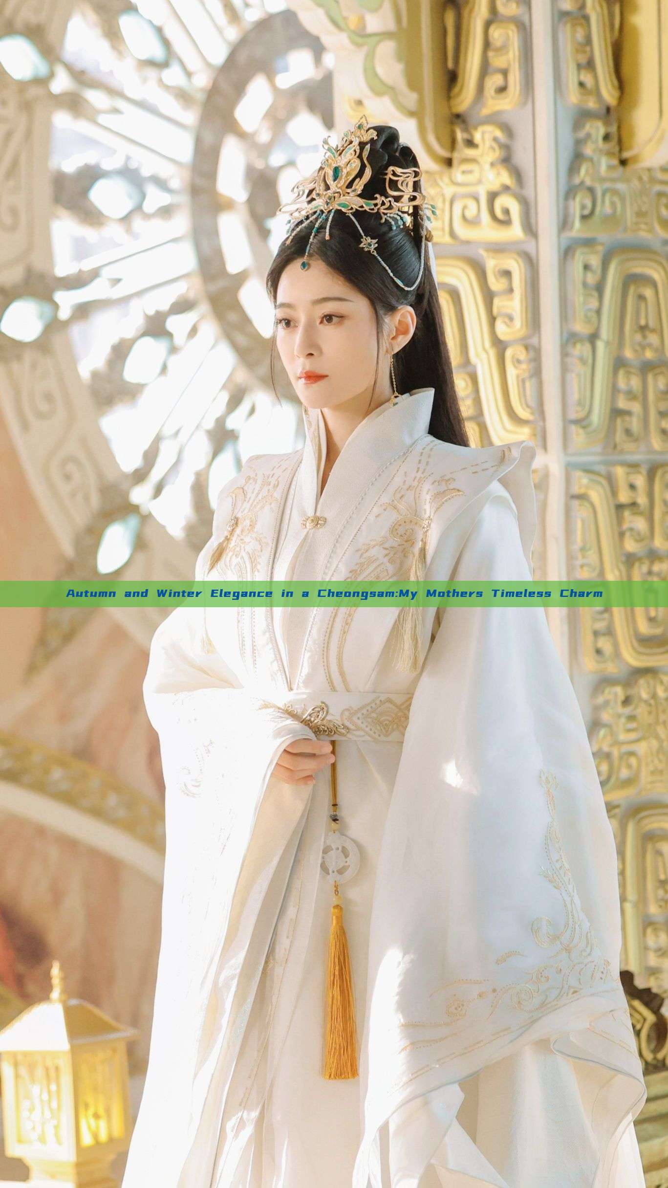 Autumn and Winter Elegance in a Cheongsam:My Mothers Timeless Charm Autumn and Winter Elegance in a Cheongsam:My Mothers Timeless Charm