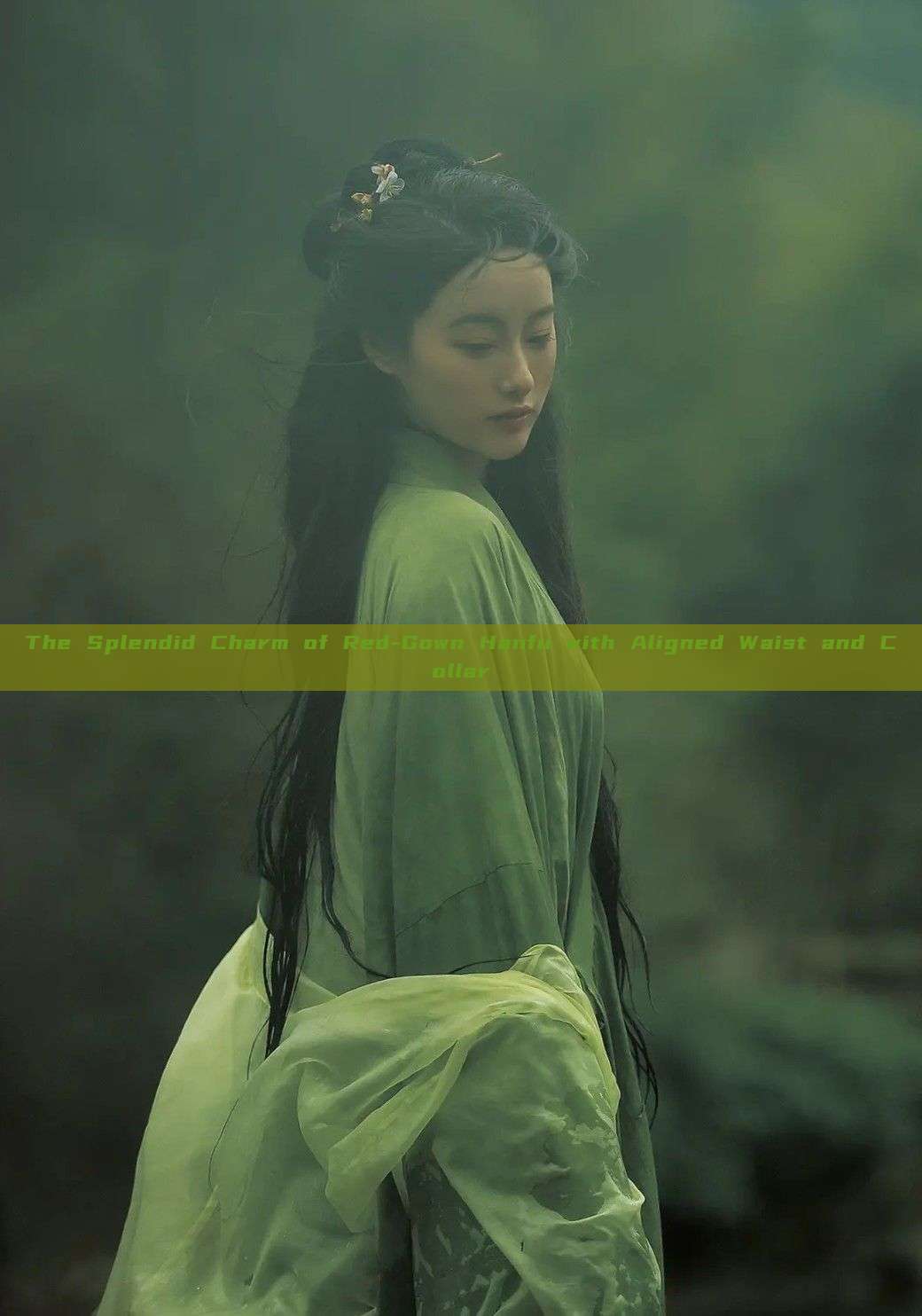 The Splendid Charm of Red-Gown Hanfu with Aligned Waist and Collar The Splendid Charm of Red-Gown Hanfu with Aligned Waist and Collar