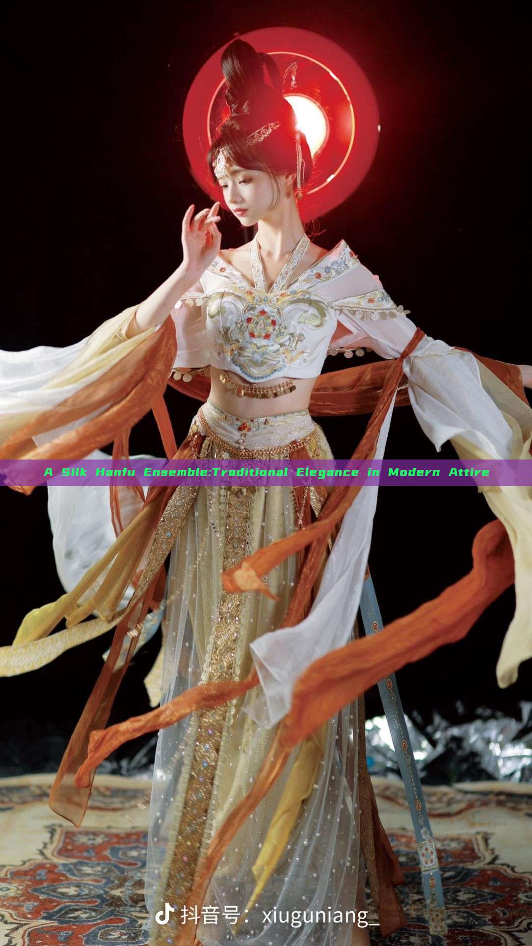 A Silk Hanfu Ensemble:Traditional Elegance in Modern Attire A Silk Hanfu Ensemble:Traditional Elegance in Modern Attire