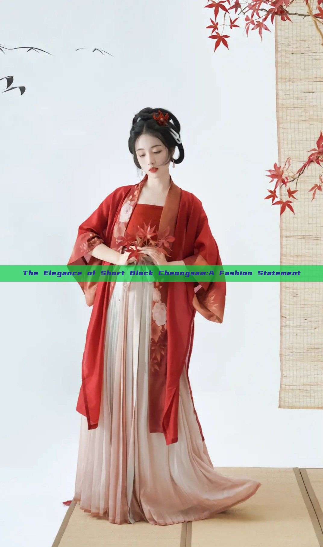 The Elegance of Short Black Cheongsam:A Fashion Statement The Elegance of Short Black Cheongsam:A Fashion Statement
