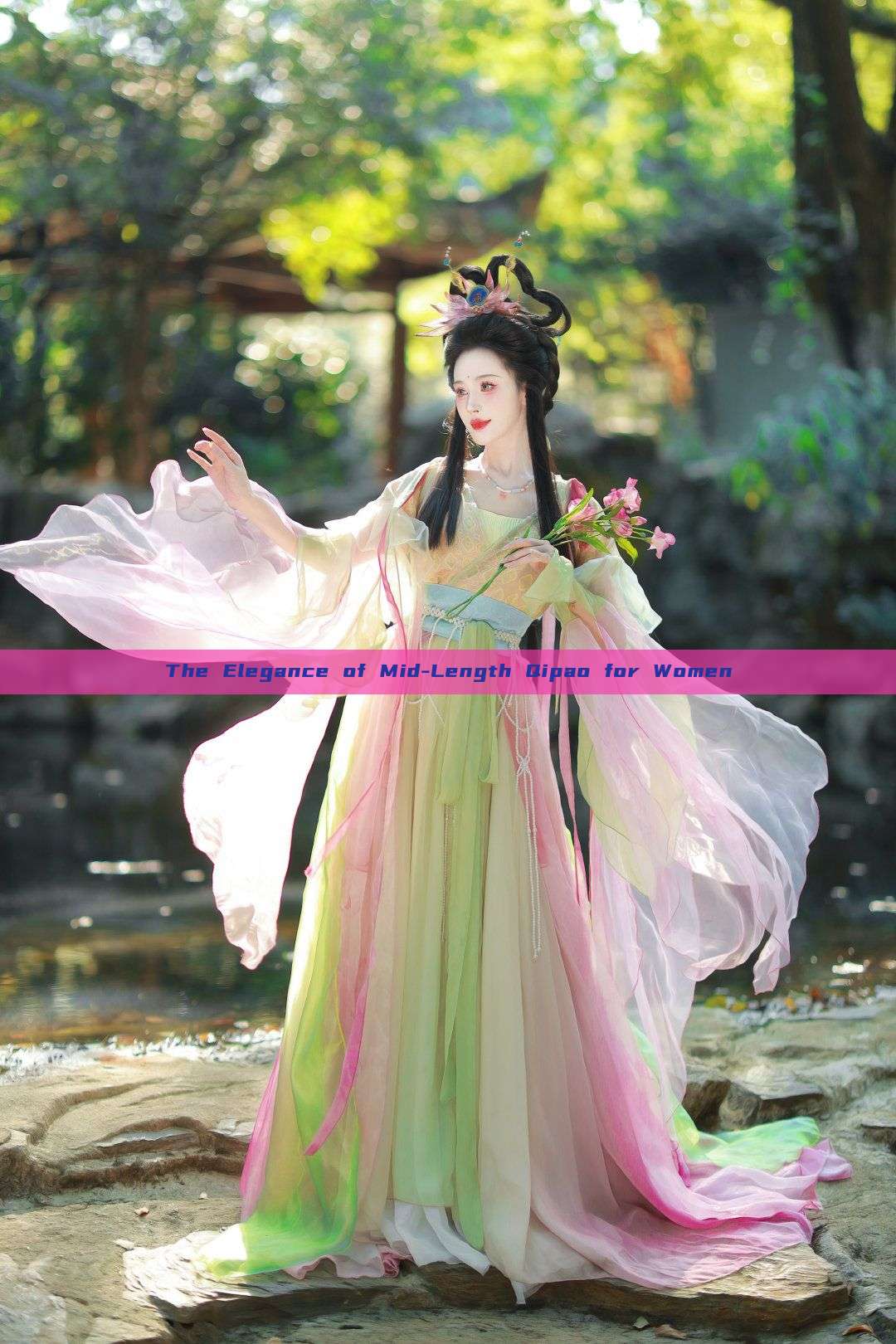 The Elegance of Mid-Length Qipao for Women The Elegance of Mid-Length Qipao for Women