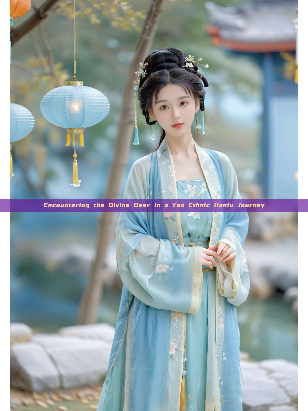 Encountering the Divine Deer in a Yao Ethnic Hanfu Journey