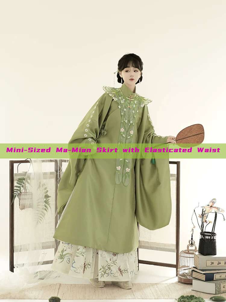 Mini-Sized Ma-Mian Skirt with Elasticated Waist Mini-Sized Ma-Mian Skirt with Elasticated Waist