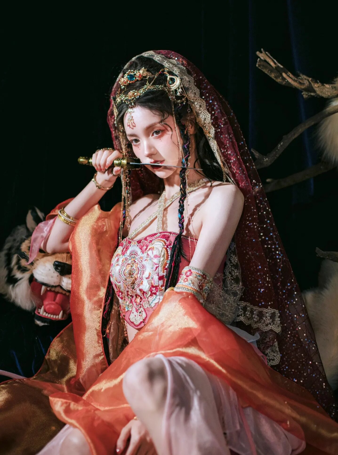 The Art of Hanfu Hair Styling with Combs The Art of Hanfu Hair Styling with Combs