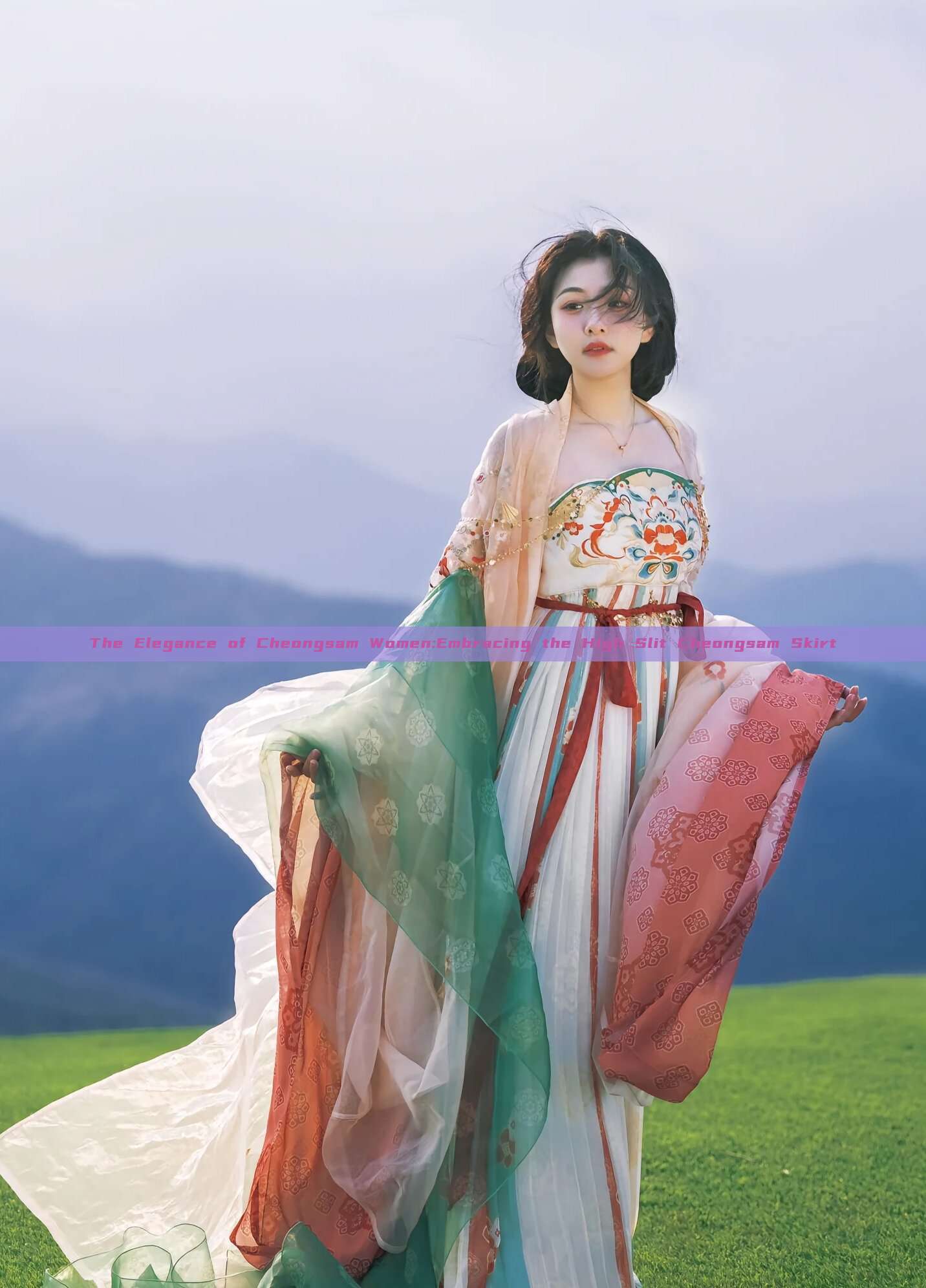The Elegance of Cheongsam Women:Embracing the High Slit Cheongsam Skirt The Elegance of Cheongsam Women:Embracing the High Slit Cheongsam Skirt