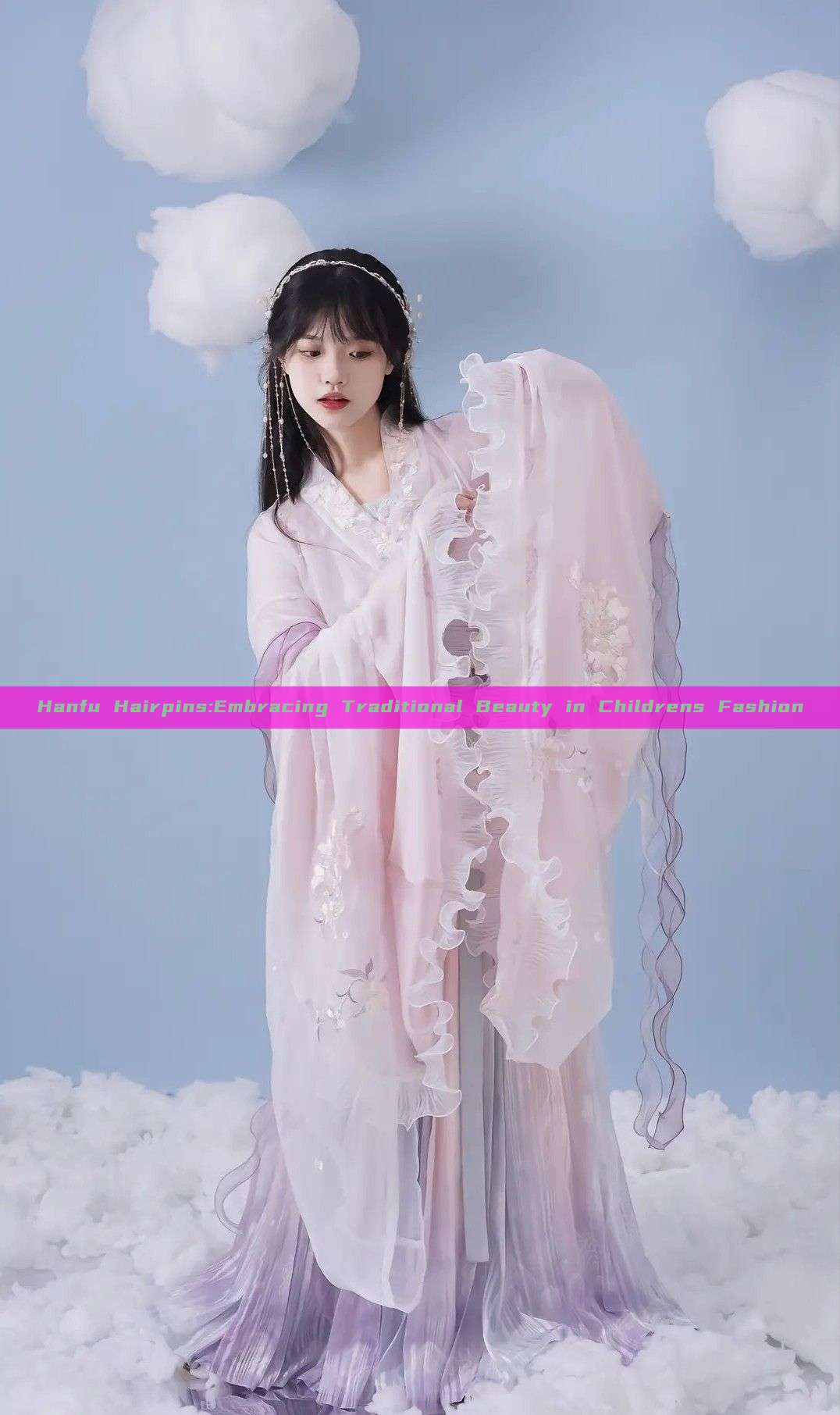 Hanfu Hairpins:Embracing Traditional Beauty in Childrens Fashion Hanfu Hairpins:Embracing Traditional Beauty in Childrens Fashion