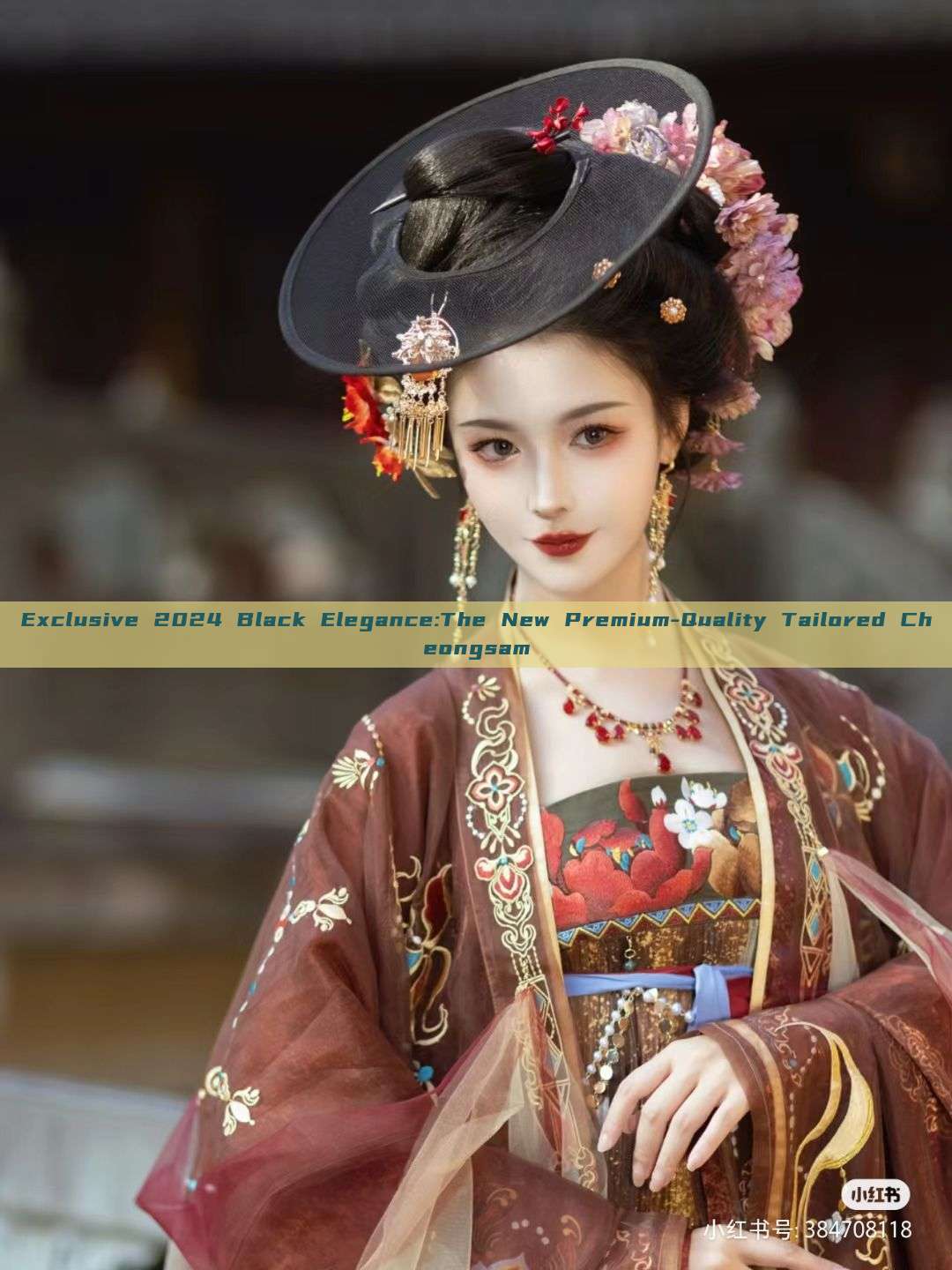 Exclusive 2024 Black Elegance:The New Premium-Quality Tailored Cheongsam Exclusive 2024 Black Elegance:The New Premium-Quality Tailored Cheongsam