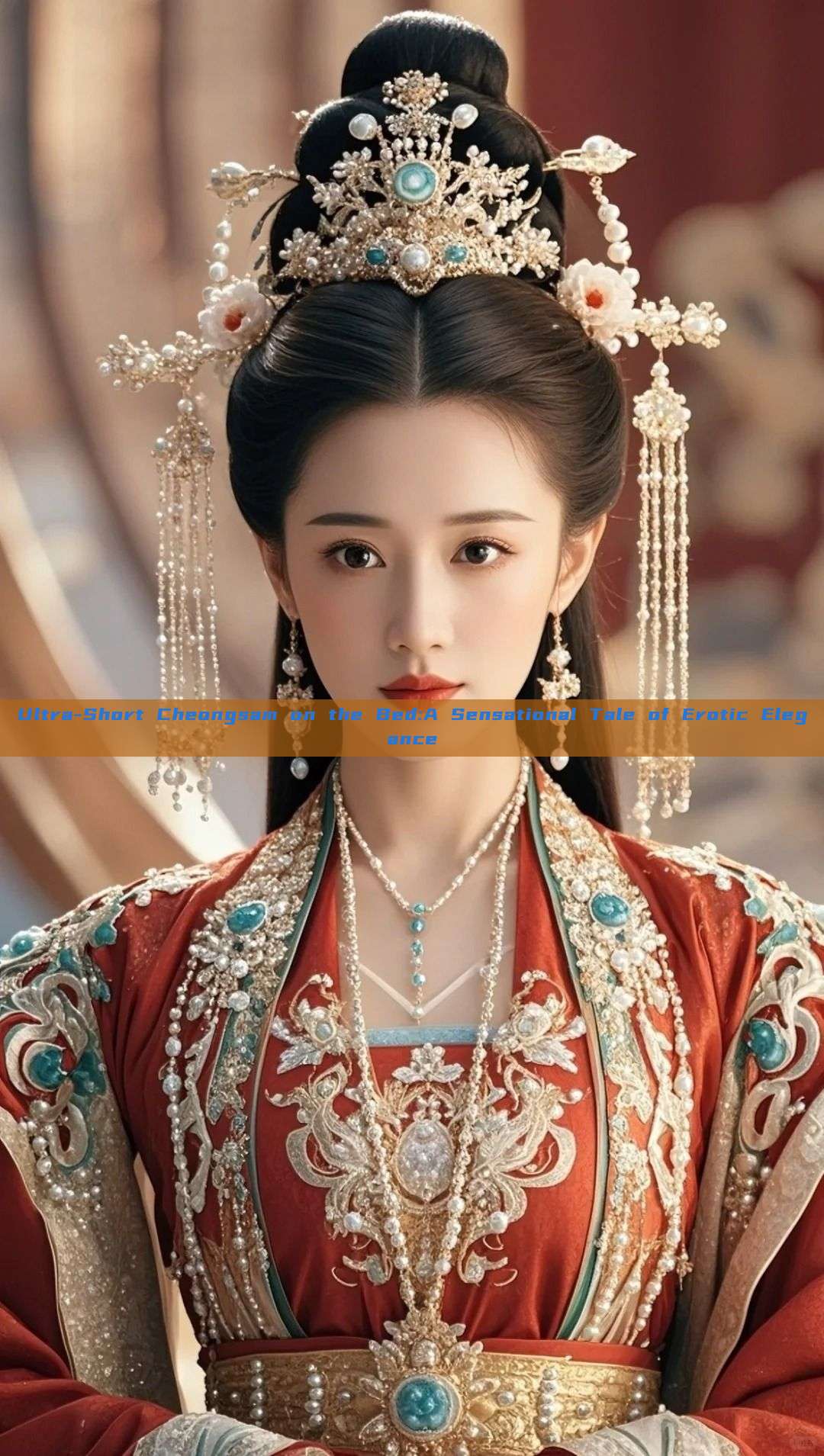Ultra-Short Cheongsam on the Bed:A Sensational Tale of Erotic Elegance Ultra-Short Cheongsam on the Bed:A Sensational Tale of Erotic Elegance