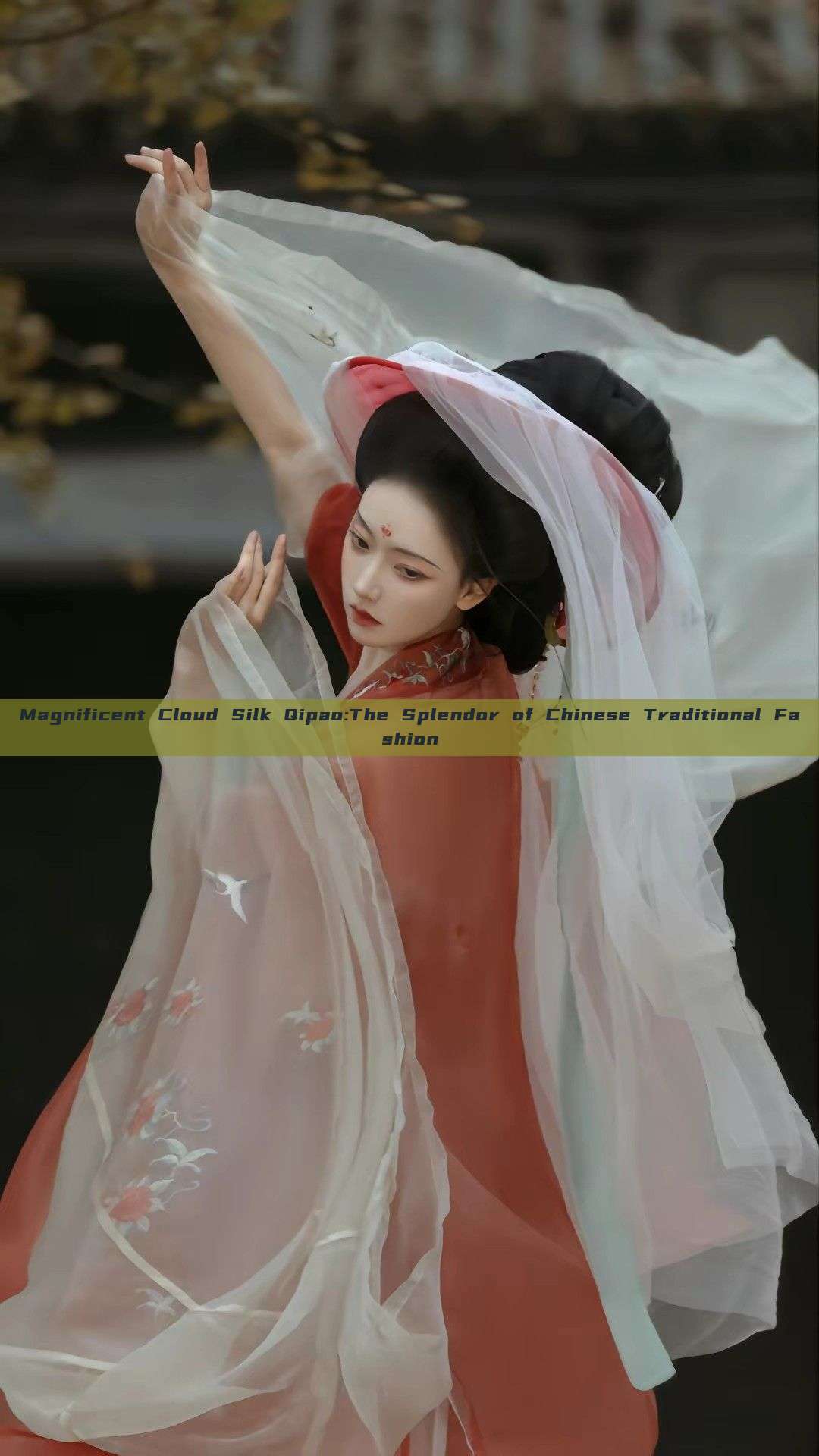 Magnificent Cloud Silk Qipao:The Splendor of Chinese Traditional Fashion Magnificent Cloud Silk Qipao:The Splendor of Chinese Traditional Fashion