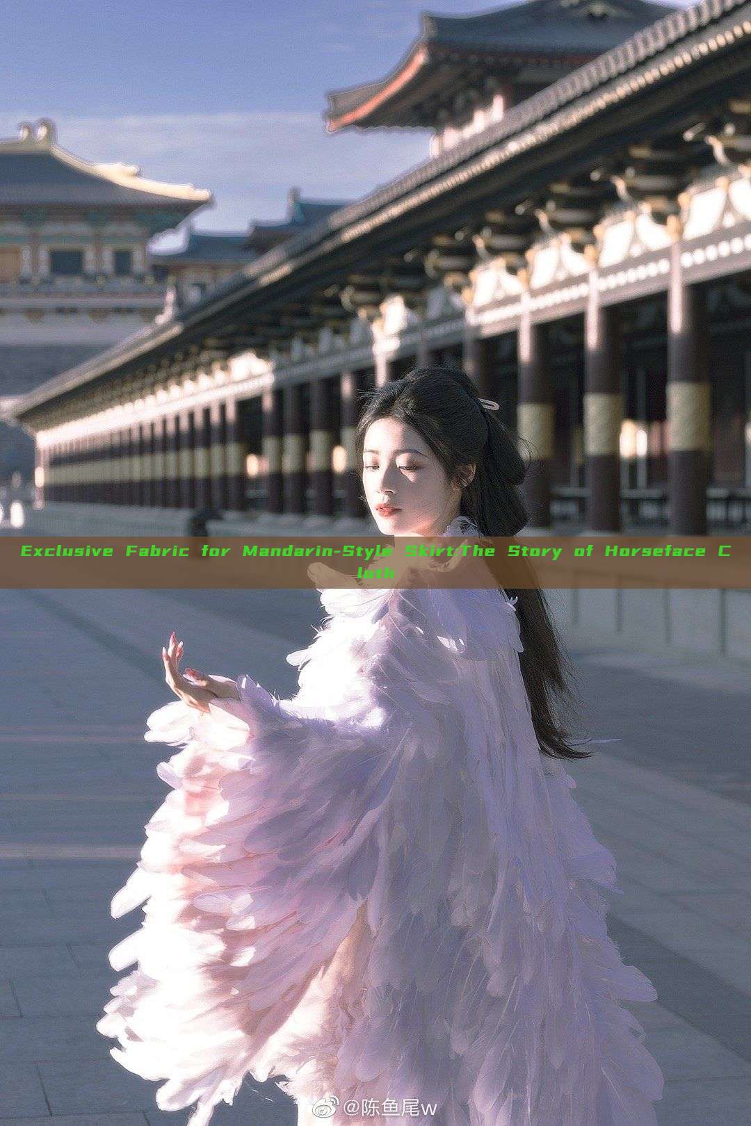Exclusive Fabric for Mandarin-Style Skirt:The Story of Horseface Cloth Exclusive Fabric for Mandarin-Style Skirt:The Story of Horseface Cloth