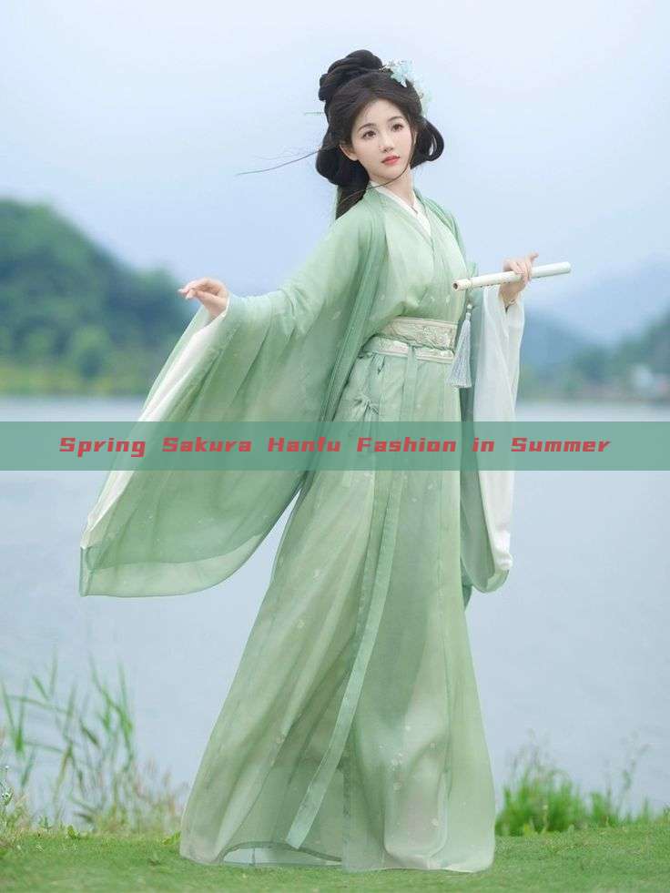 Spring Sakura Hanfu Fashion in Summer Spring Sakura Hanfu Fashion in Summer