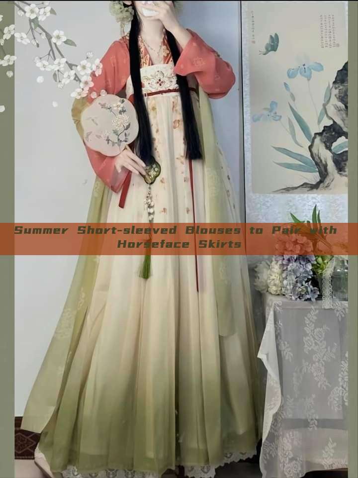 Summer Short-sleeved Blouses to Pair with Horseface Skirts Summer Short-sleeved Blouses to Pair with Horseface Skirts