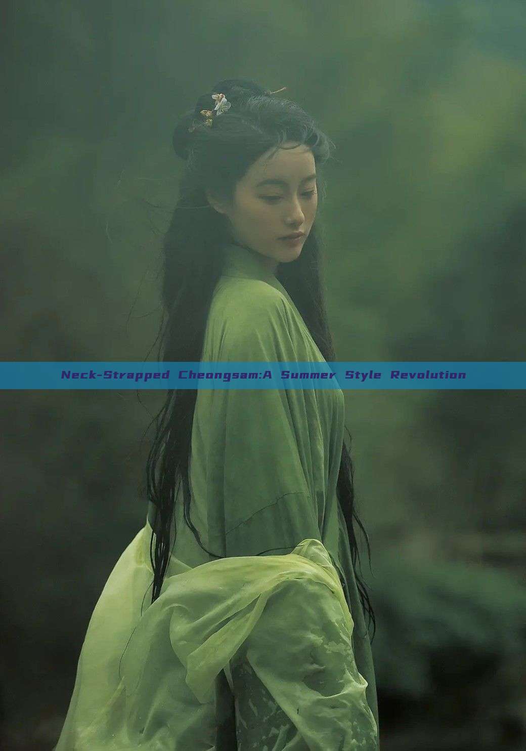 Neck-Strapped Cheongsam:A Summer Style Revolution Neck-Strapped Cheongsam:A Summer Style Revolution