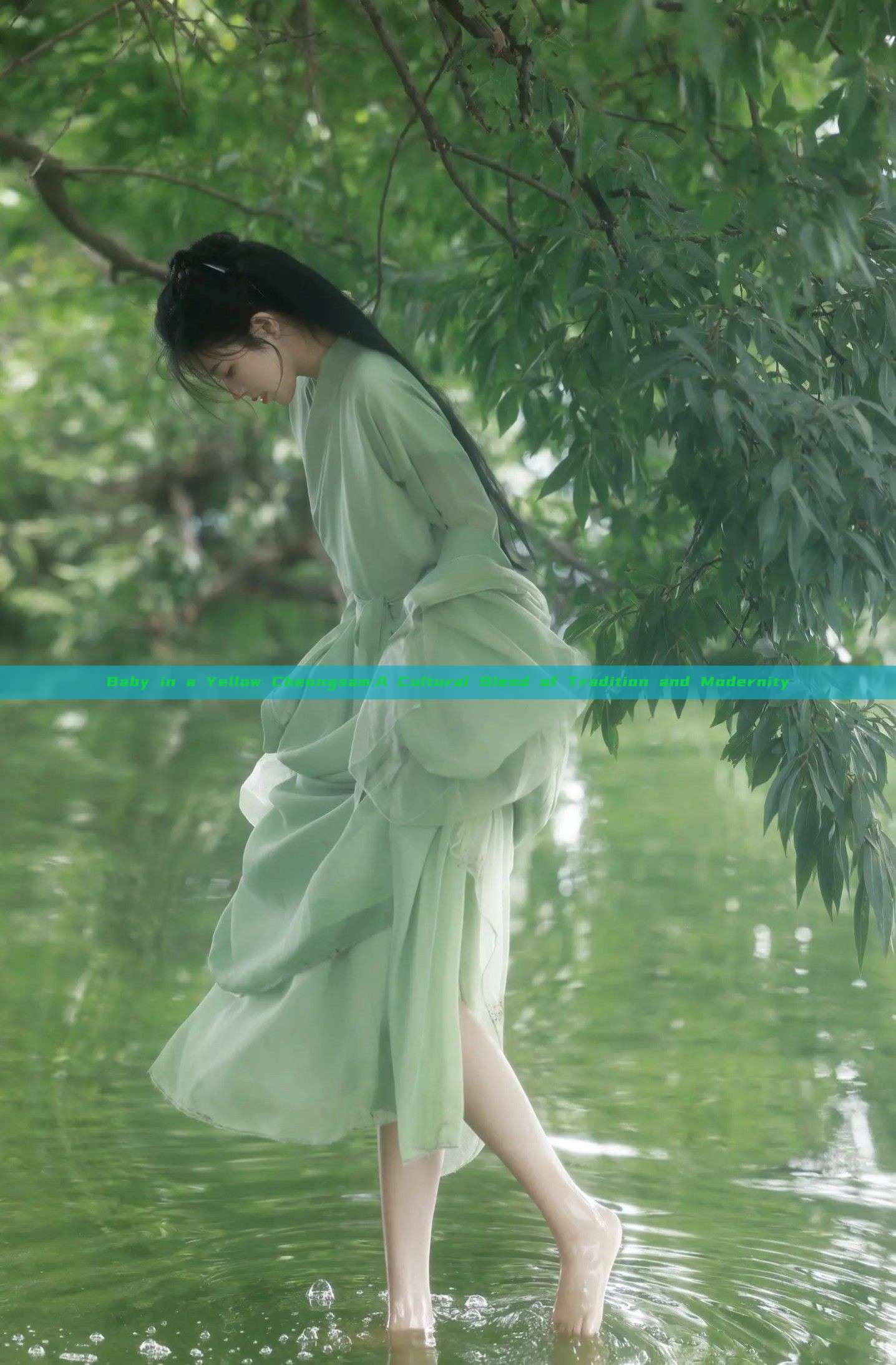 Baby in a Yellow Cheongsam:A Cultural Blend of Tradition and Modernity Baby in a Yellow Cheongsam:A Cultural Blend of Tradition and Modernity