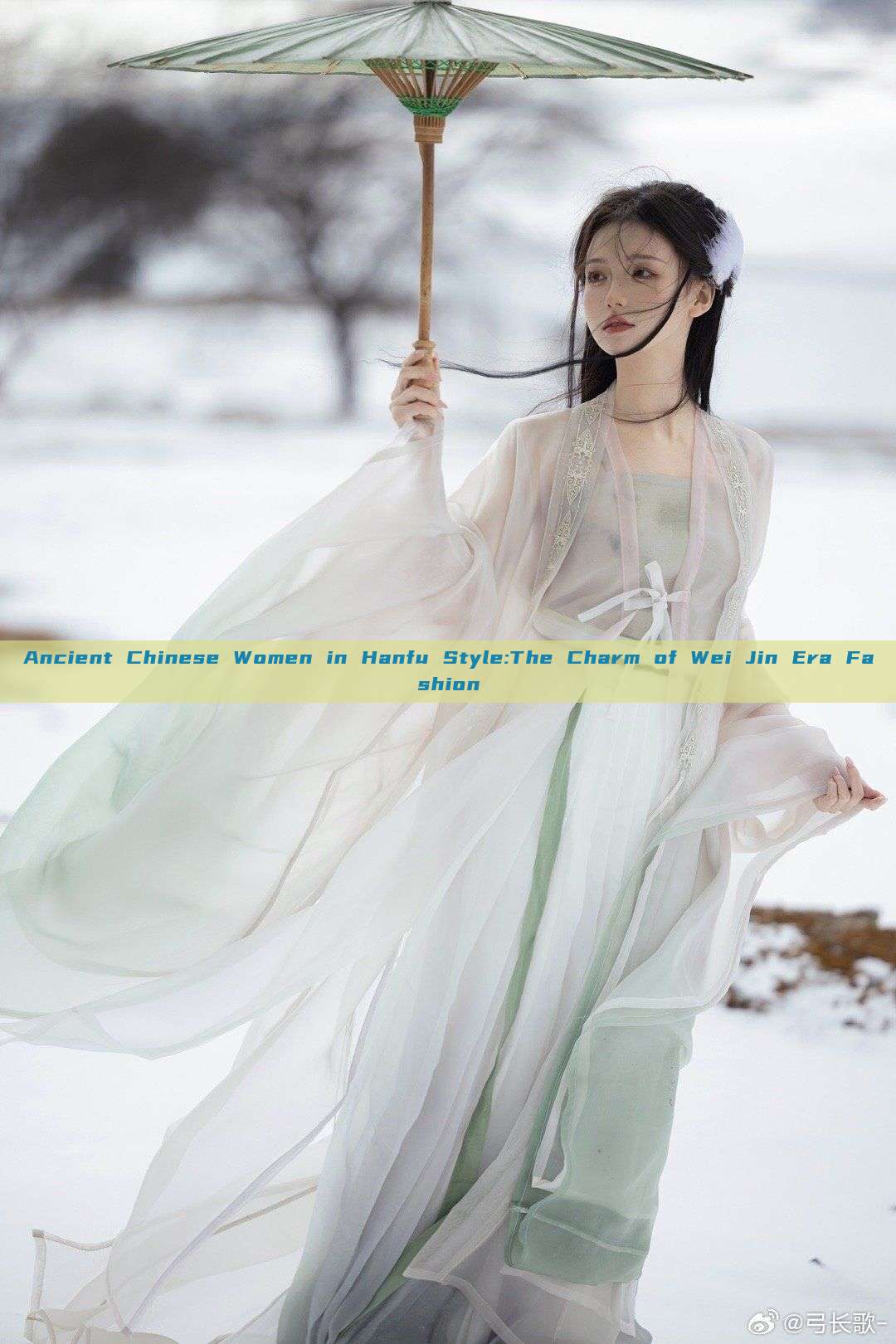 Ancient Chinese Women in Hanfu Style:The Charm of Wei Jin Era Fashion Ancient Chinese Women in Hanfu Style:The Charm of Wei Jin Era Fashion