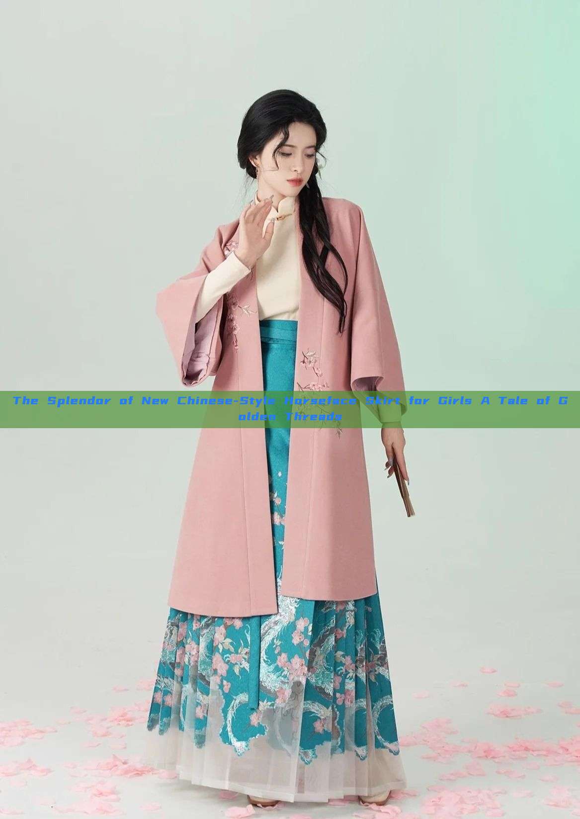 The Splendor of New Chinese-Style Horseface Skirt for Girls A Tale of Golden Threads The Splendor of New Chinese-Style Horseface Skirt for Girls A Tale of Golden Threads