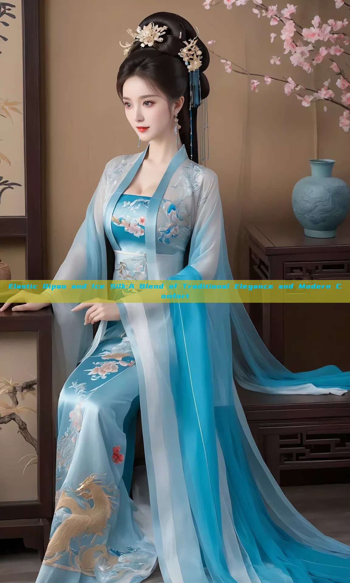 Elastic Qipao and Ice Silk:A Blend of Traditional Elegance and Modern Comfort Elastic Qipao and Ice Silk:A Blend of Traditional Elegance and Modern Comfort