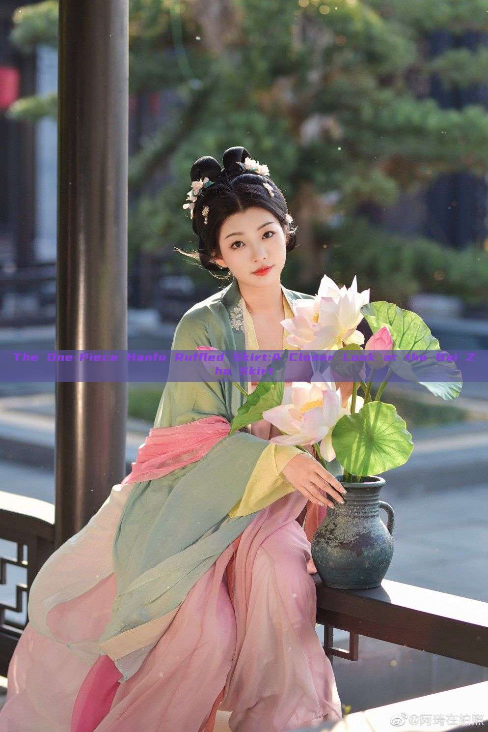 The One-Piece Hanfu Ruffled Skirt:A Closer Look at the Bai Zha Skirt The One-Piece Hanfu Ruffled Skirt:A Closer Look at the Bai Zha Skirt