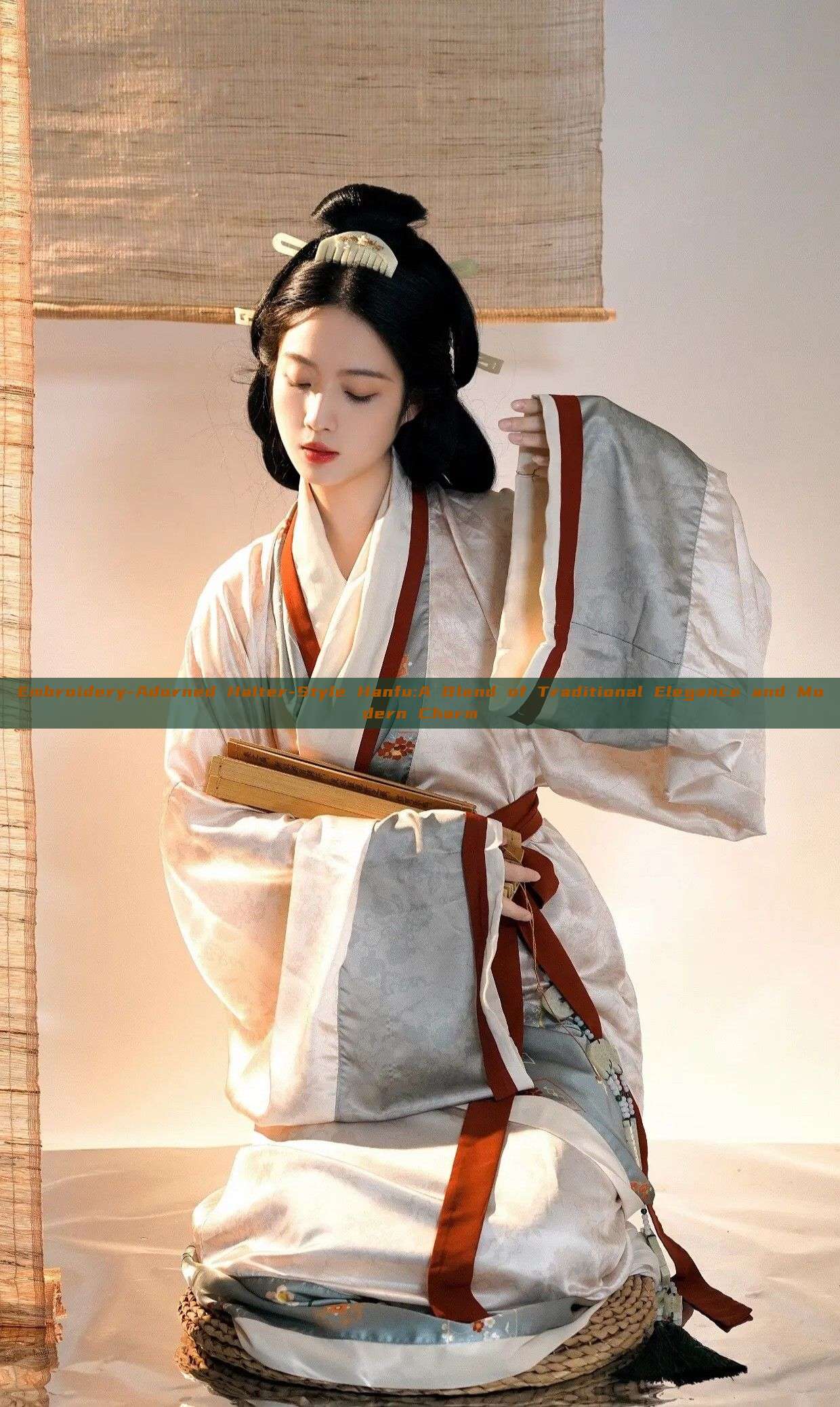 Embroidery-Adorned Halter-Style Hanfu:A Blend of Traditional Elegance and Modern Charm Embroidery-Adorned Halter-Style Hanfu:A Blend of Traditional Elegance and Modern Charm