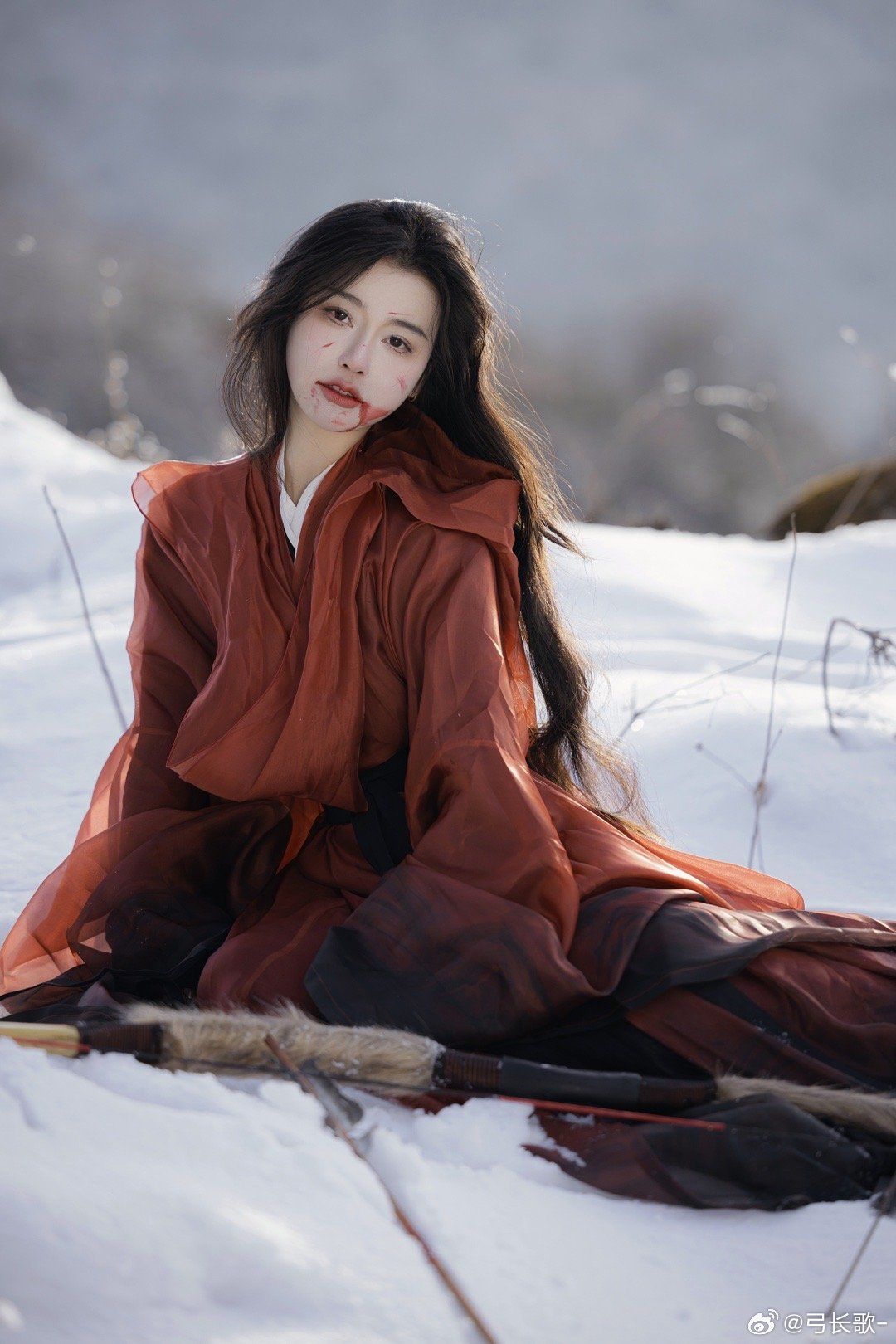 The Red Hanfu Woman and the Flower of the Otherworld The Red Hanfu Woman and the Flower of the Otherworld
