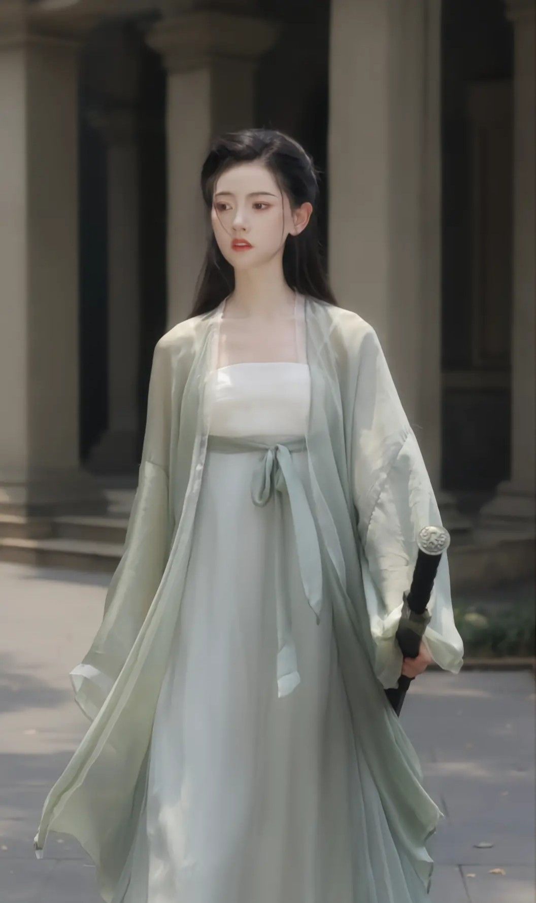The Elegance of a阔太太 in a Shawl-Clad Cheongsam The Elegance of a阔太太 in a Shawl-Clad Cheongsam