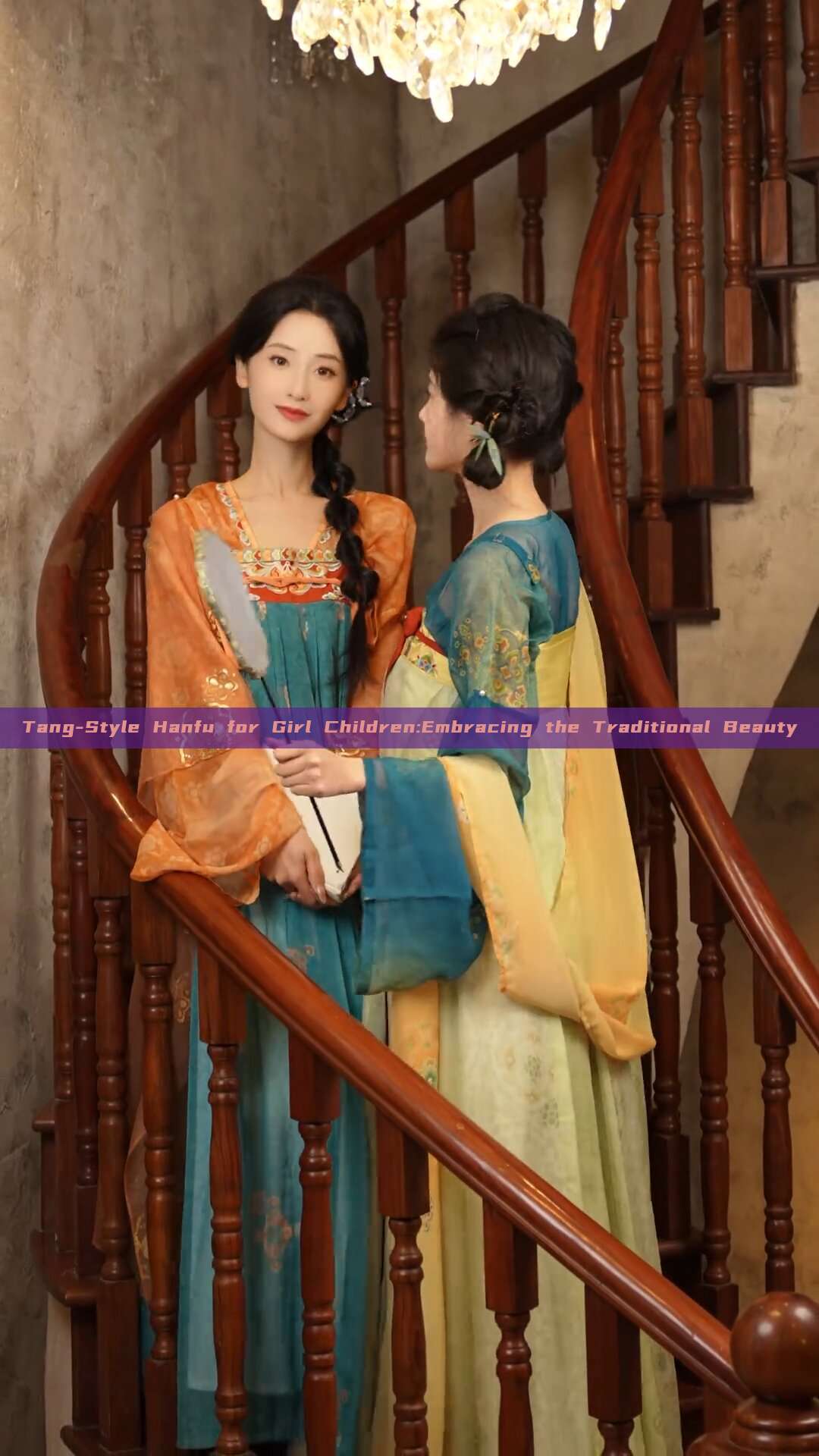 Tang-Style Hanfu for Girl Children:Embracing the Traditional Beauty Tang-Style Hanfu for Girl Children:Embracing the Traditional Beauty