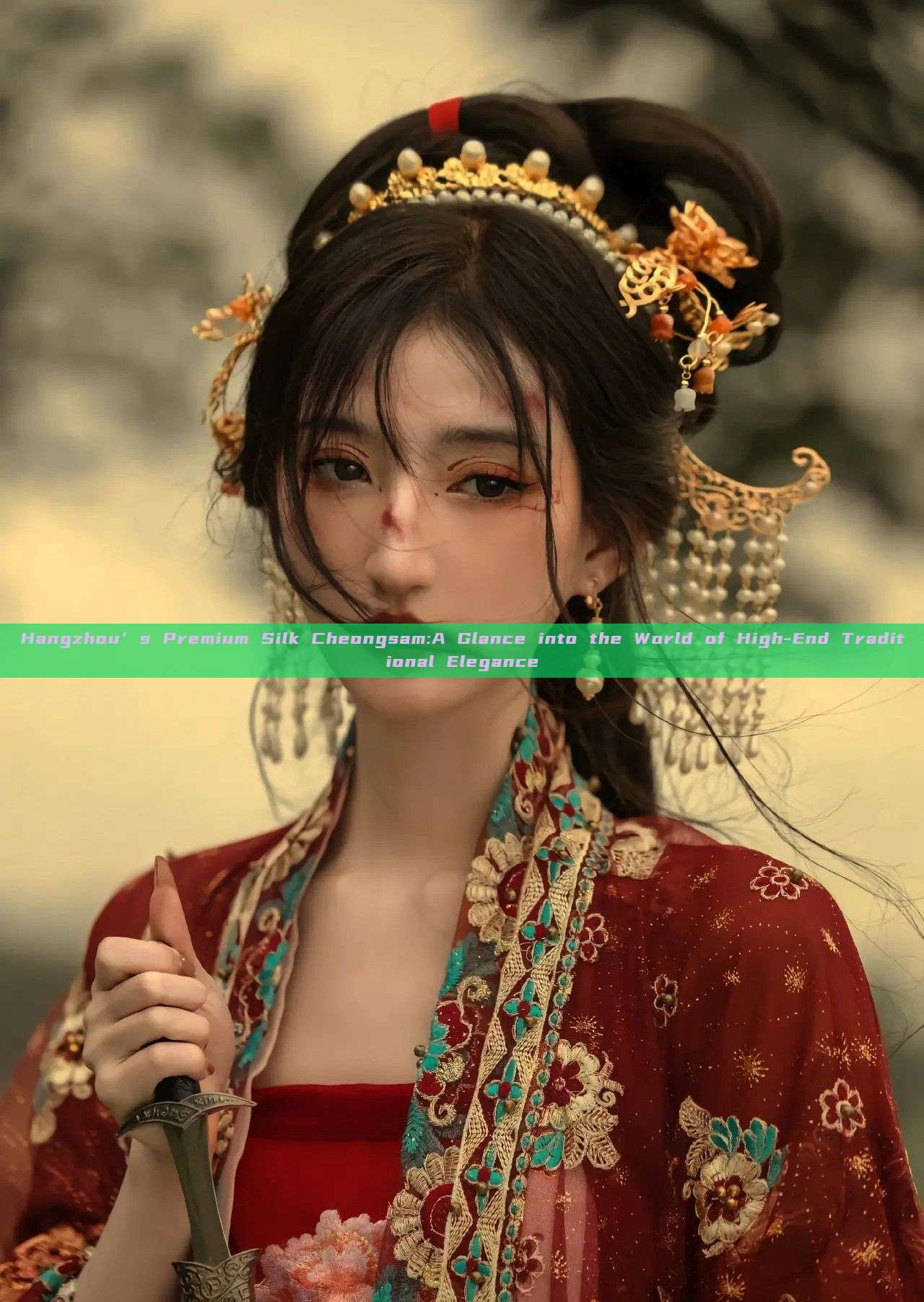Hangzhou’s Premium Silk Cheongsam:A Glance into the World of High-End Traditional Elegance Hangzhou’s Premium Silk Cheongsam:A Glance into the World of High-End Traditional Elegance
