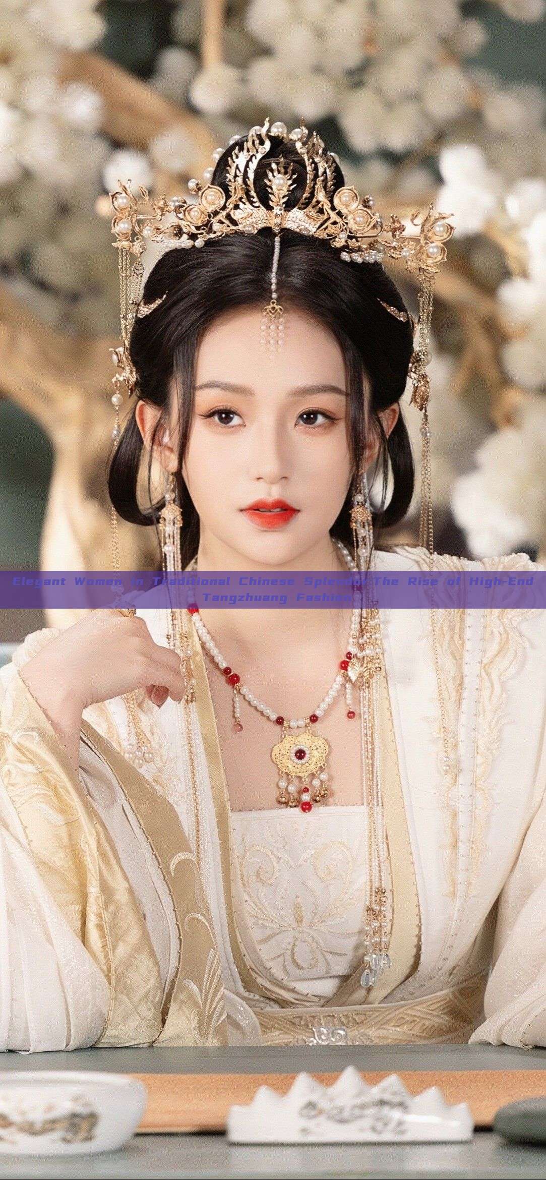 Elegant Women in Traditional Chinese Splendor:The Rise of High-End Tangzhuang Fashion Elegant Women in Traditional Chinese Splendor:The Rise of High-End Tangzhuang Fashion