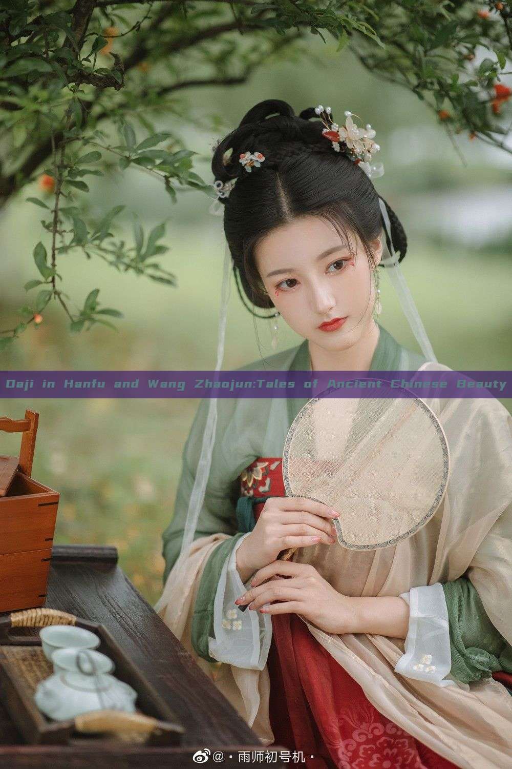 Daji in Hanfu and Wang Zhaojun:Tales of Ancient Chinese Beauty Daji in Hanfu and Wang Zhaojun:Tales of Ancient Chinese Beauty